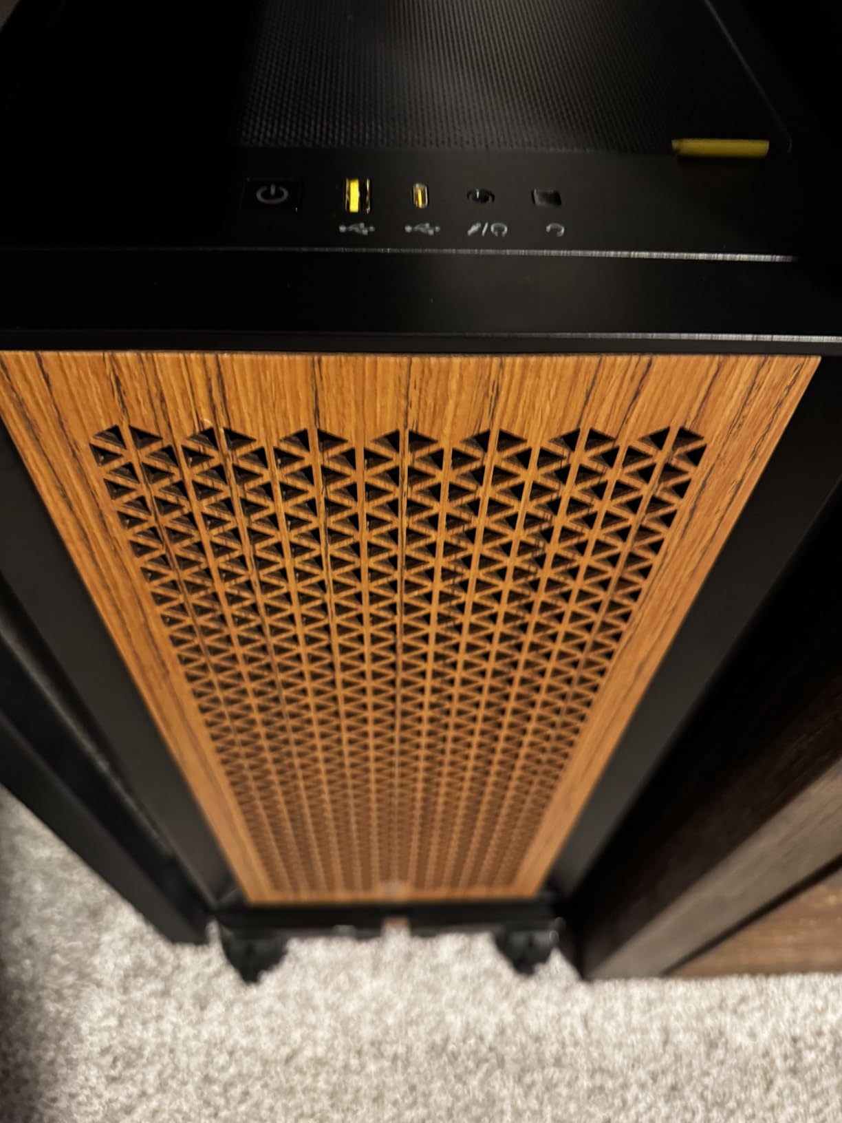 Excellent airflow and aesthetics
