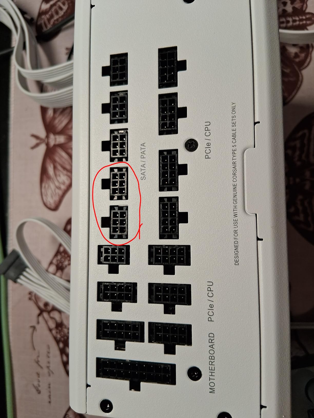 Great PSU, but cable mounting is unusual