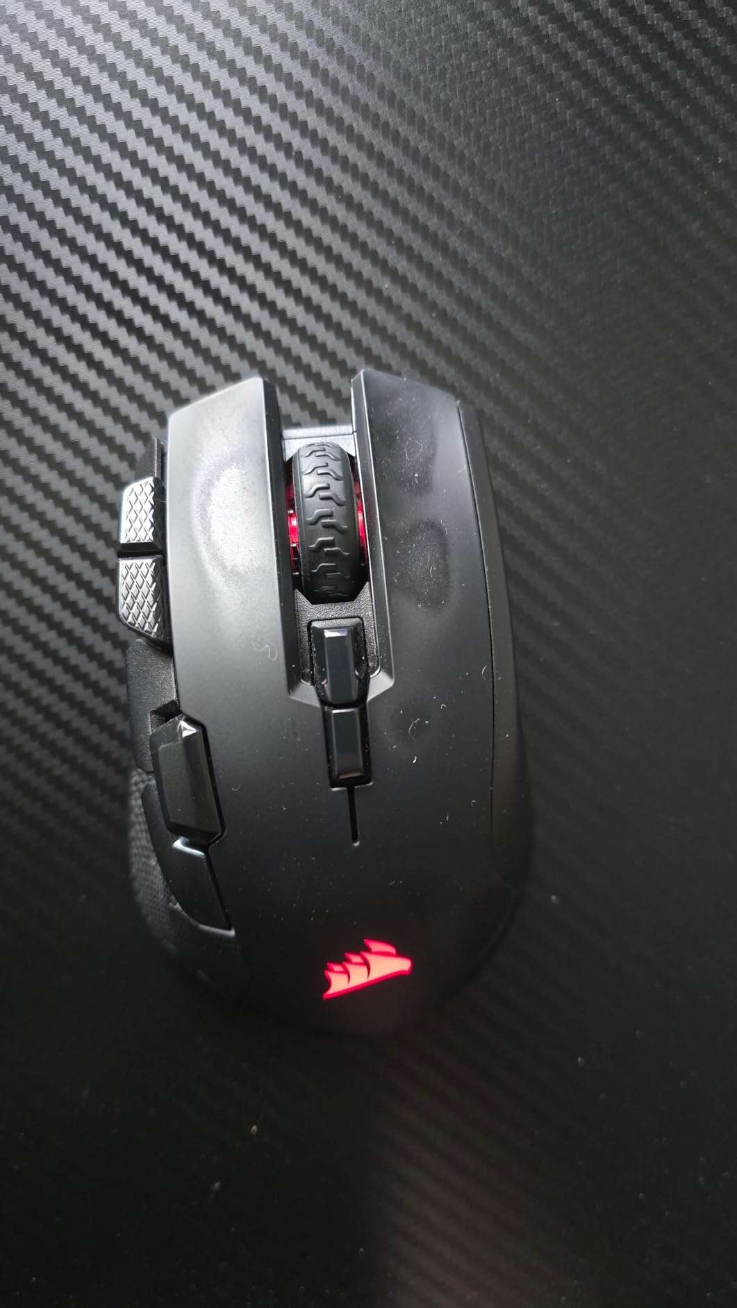 Solid wireless mouse