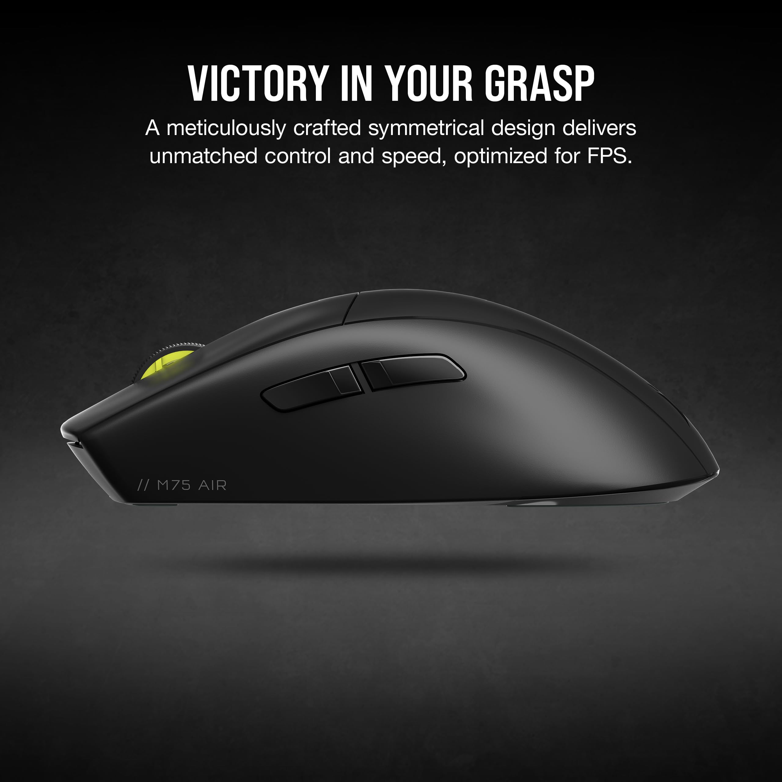 corsair-m75-air-wireless-ultra-lightweight-gaming-mouse-60g-26-000-dpi-100hr-bat image 2