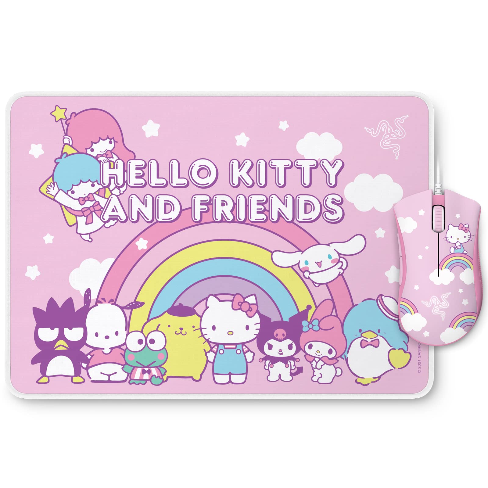 razer-deathadder-essential-goliathus-medium-bundle-hello-kitty-friends-edition image 1