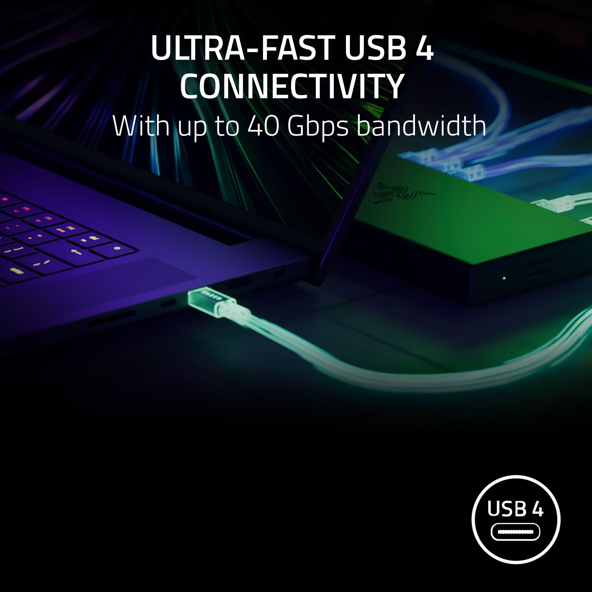 razer-usb-4-dock-14-port-thunderbolt-compatible-dock-with-dual-4k-120hz-display- image 2