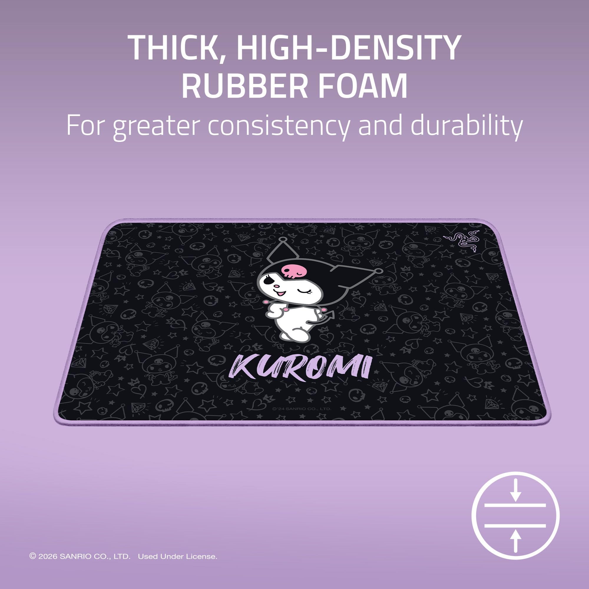 razer-goliathus-gaming-mousepad-kuromi-edition-medium-10-x-13-98-in image 3