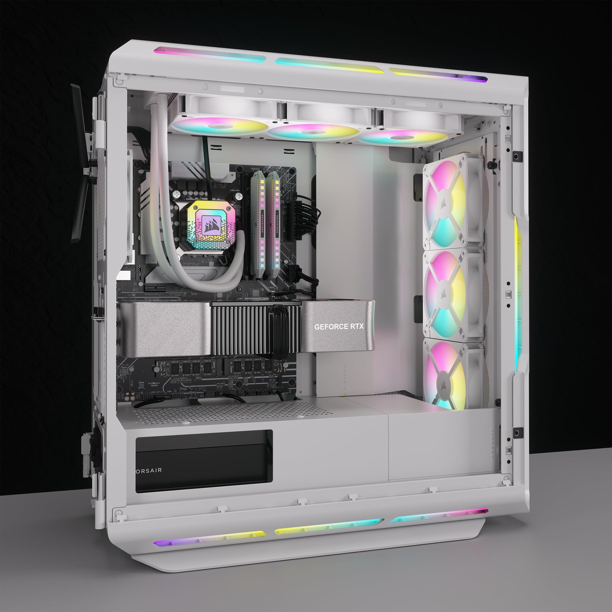 corsair-icue-ar120-rgb-digital-120mm-pwm-fan-white-single image 2