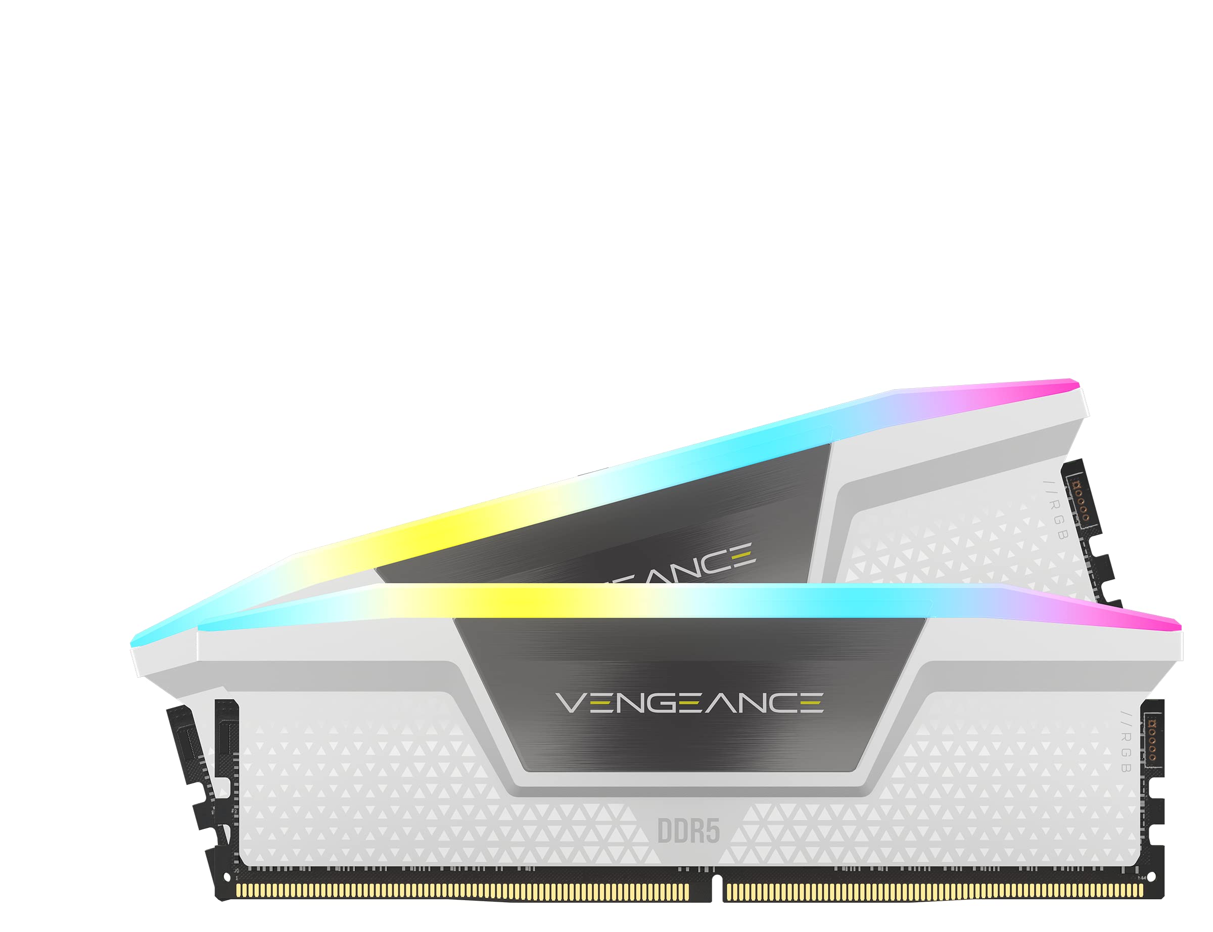 corsair-vengeance-rgb-64gb-2x32gb-ddr5-6000mhz-cl40-memory-kit-white-cmh64gx5m2b image 1