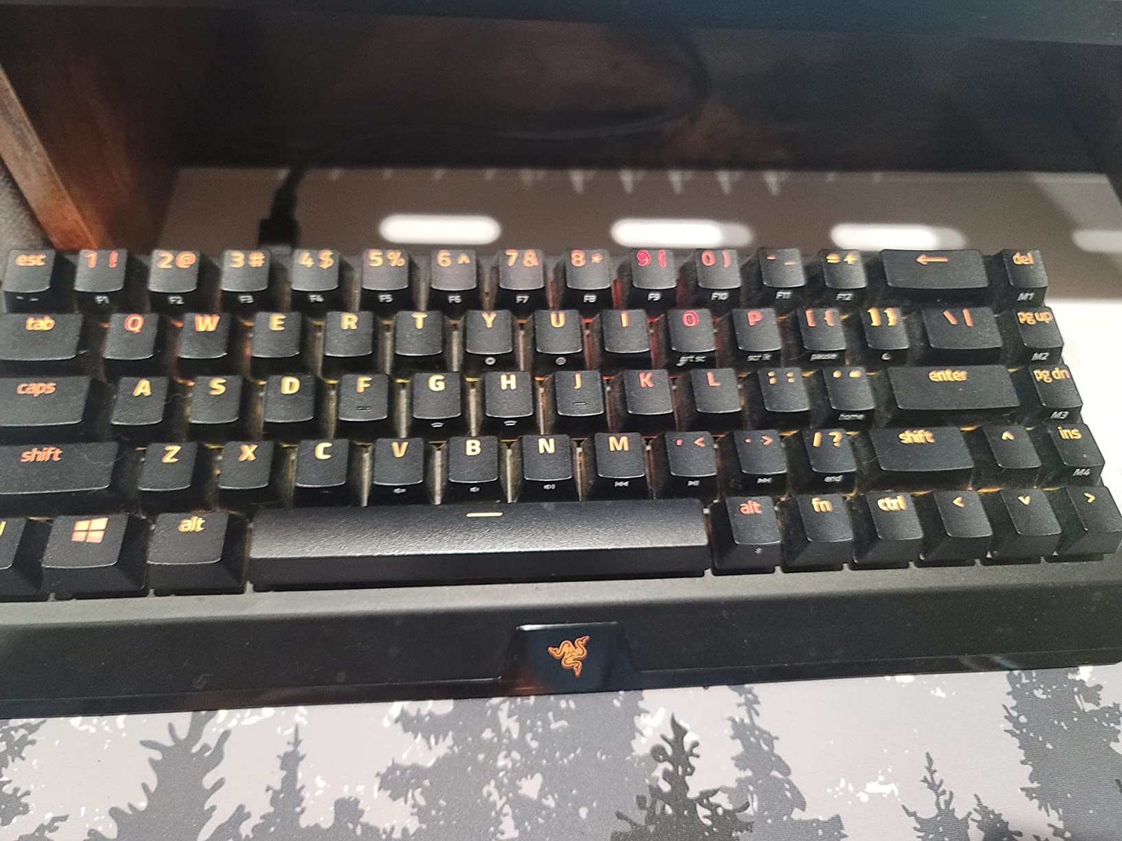 Clicky and loud