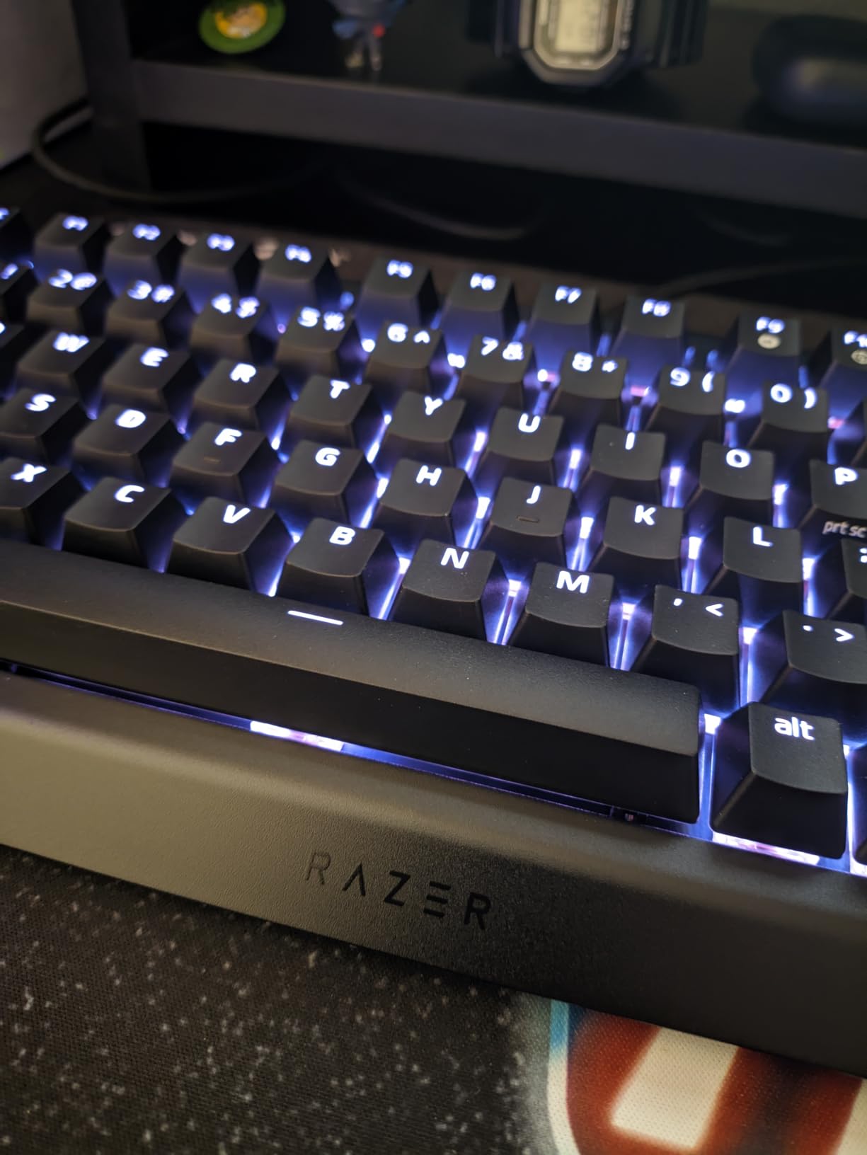 Keycap material feels cheap