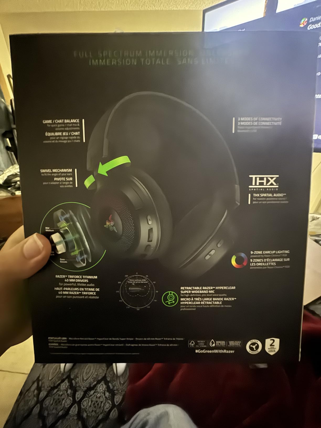 Solid headset