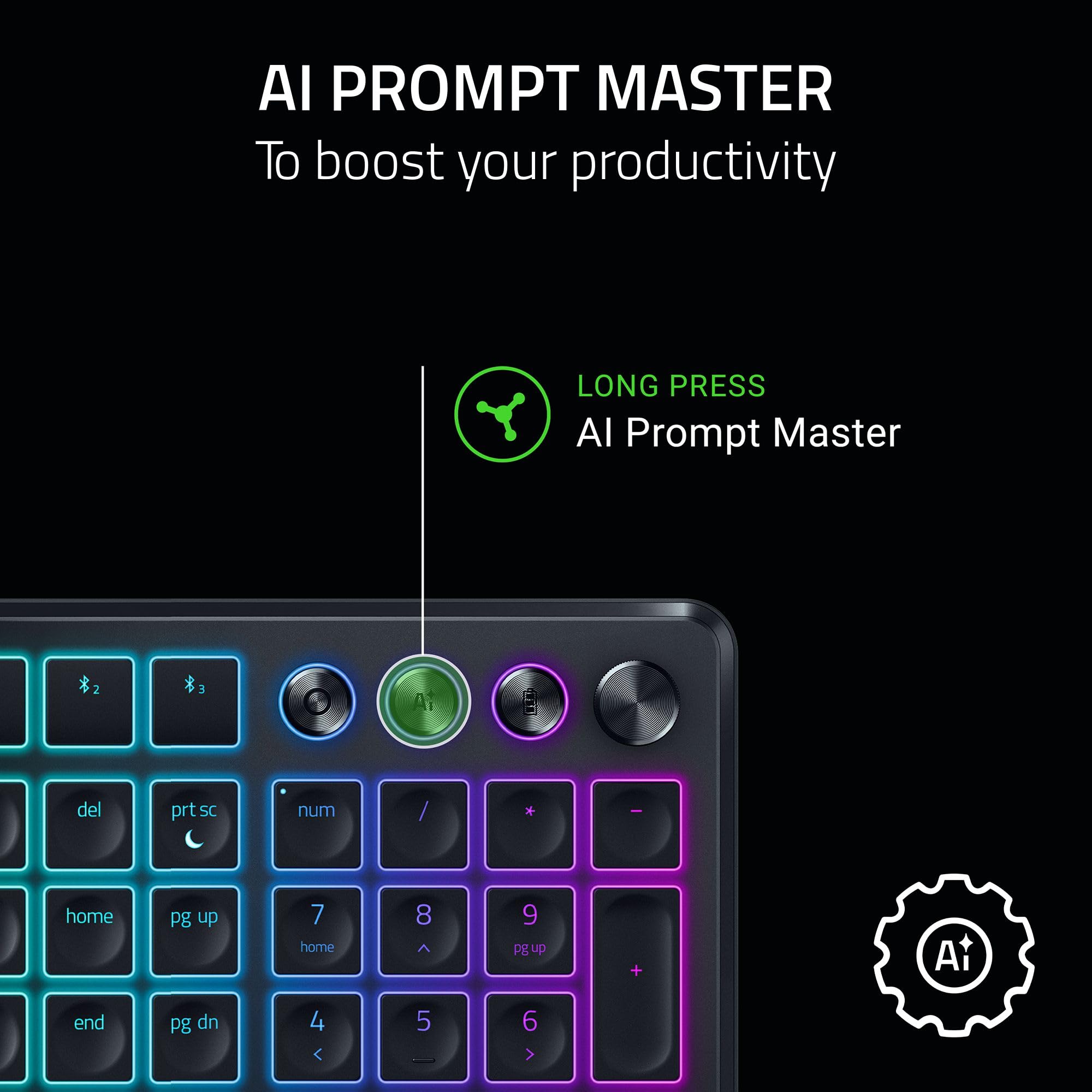 razer-pro-type-ergo-wireless-split-ergonomic-rgb-keyboard-adjustable-tilt-wrist- image 5