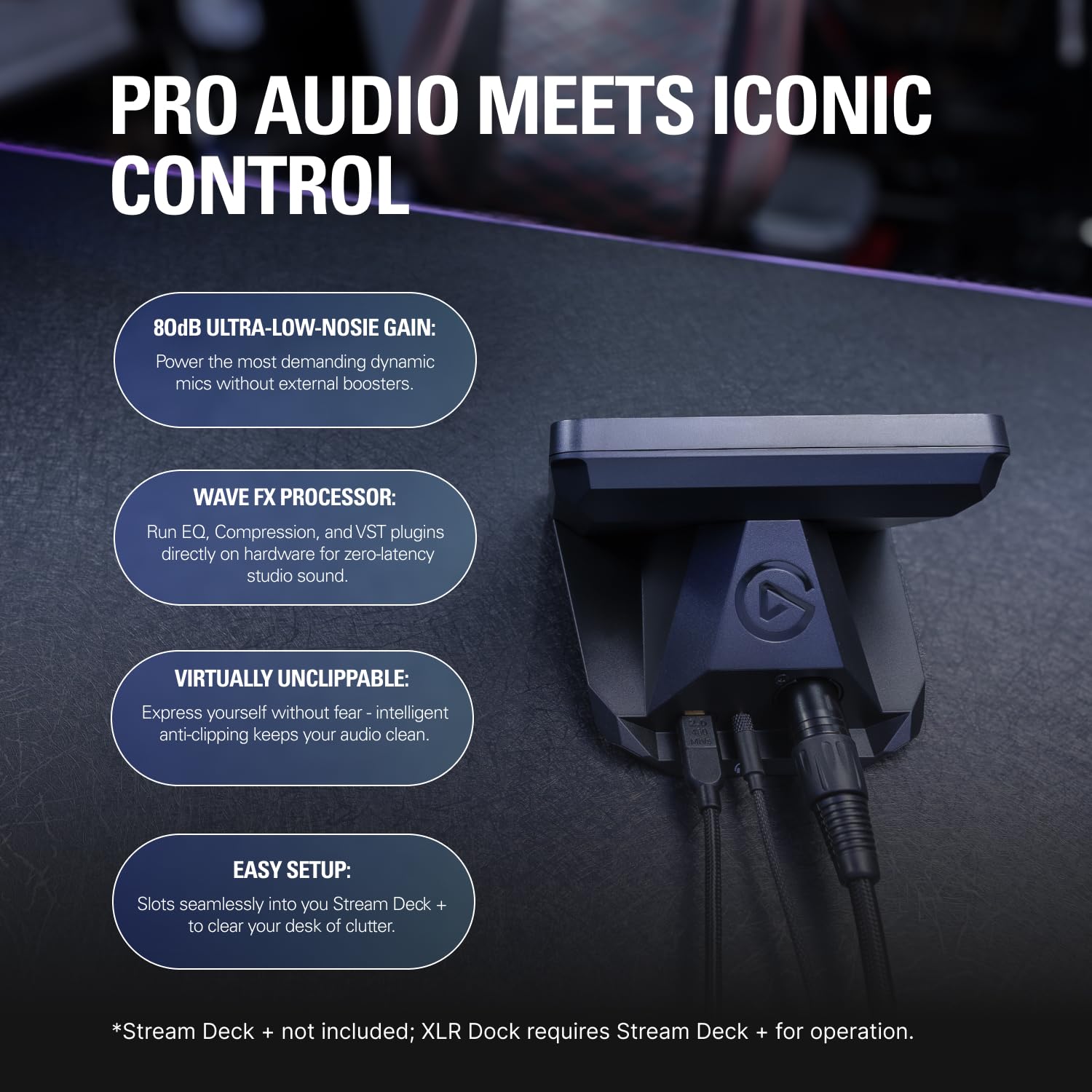 elgato-xlr-dock-mk-2-for-stream-deck-audio-interface image 2