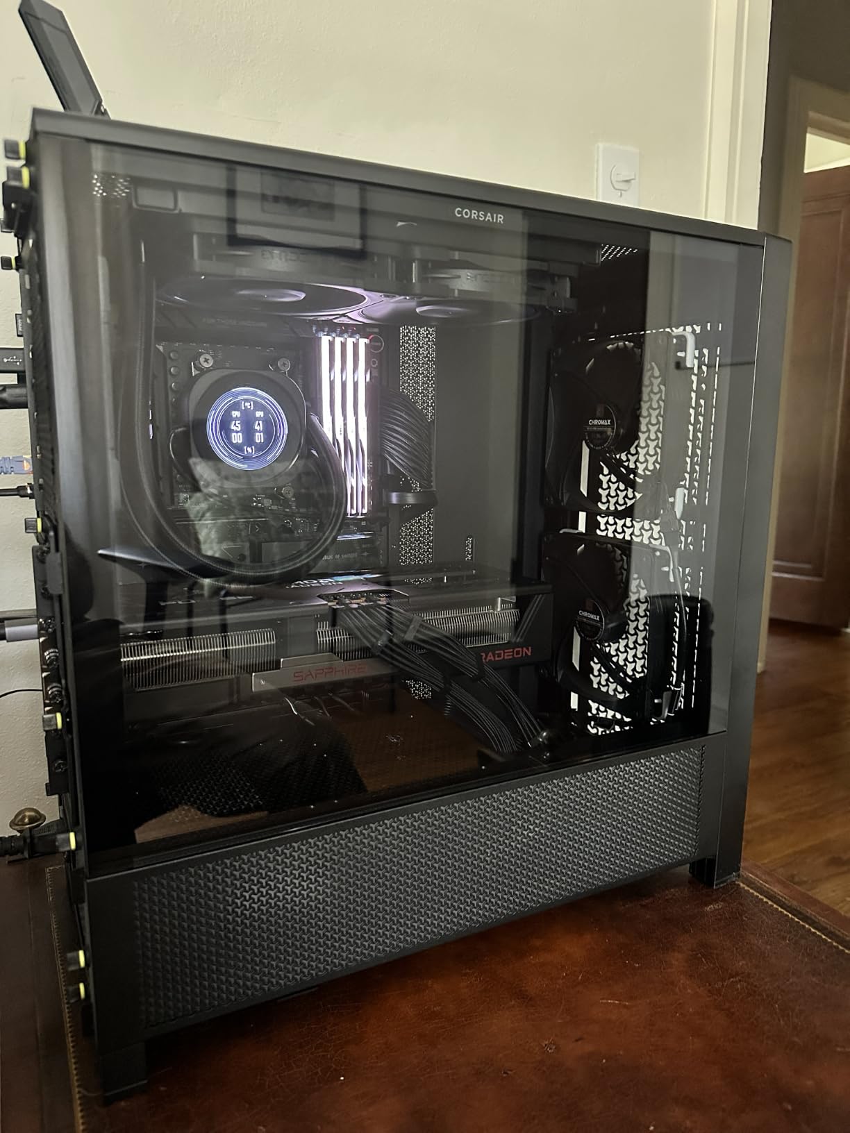 Decent, but the front panel is a pain