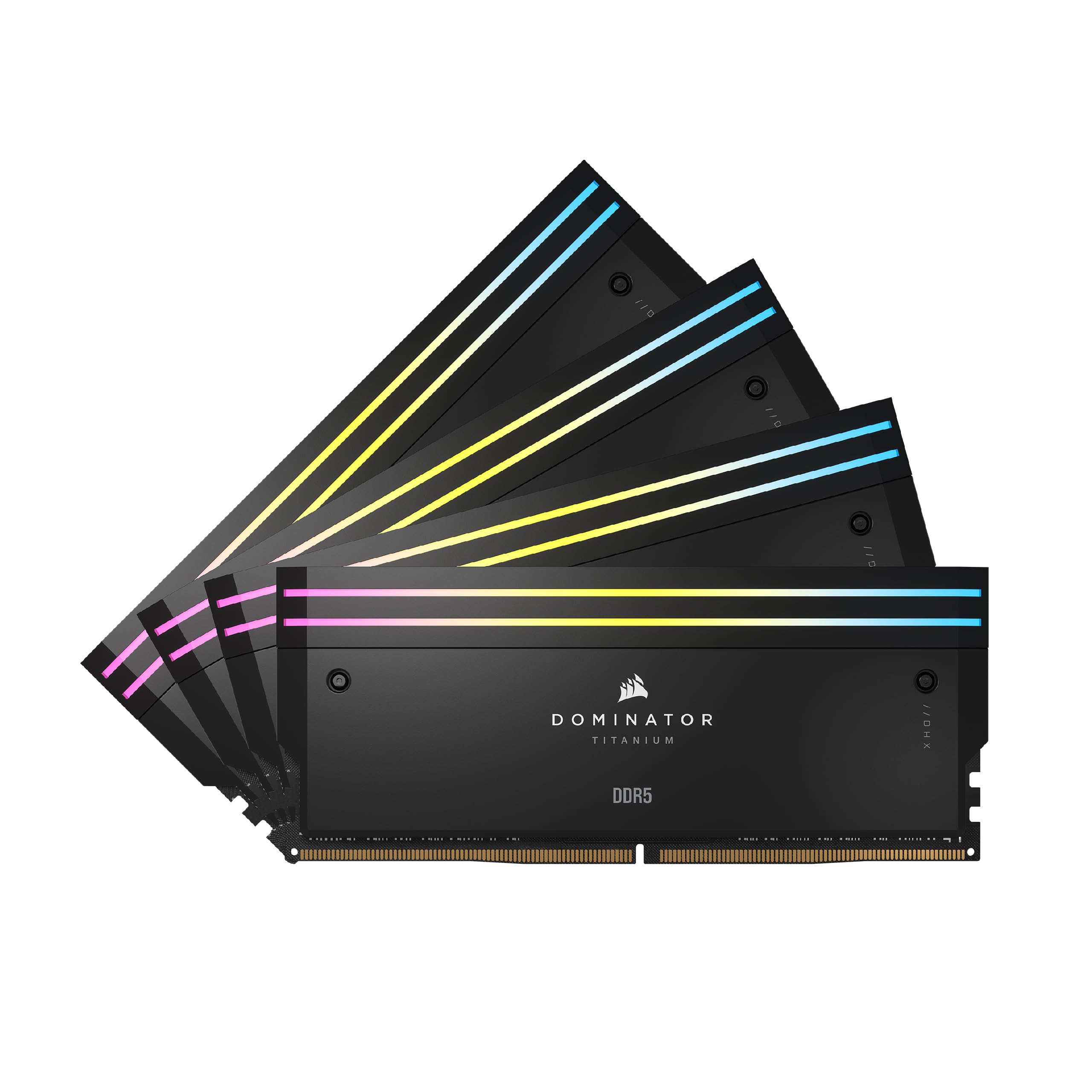 corsair-dominator-titanium-rgb-ddr5-ram-96gb-4x24gb-6400mhz-cl32 image 1