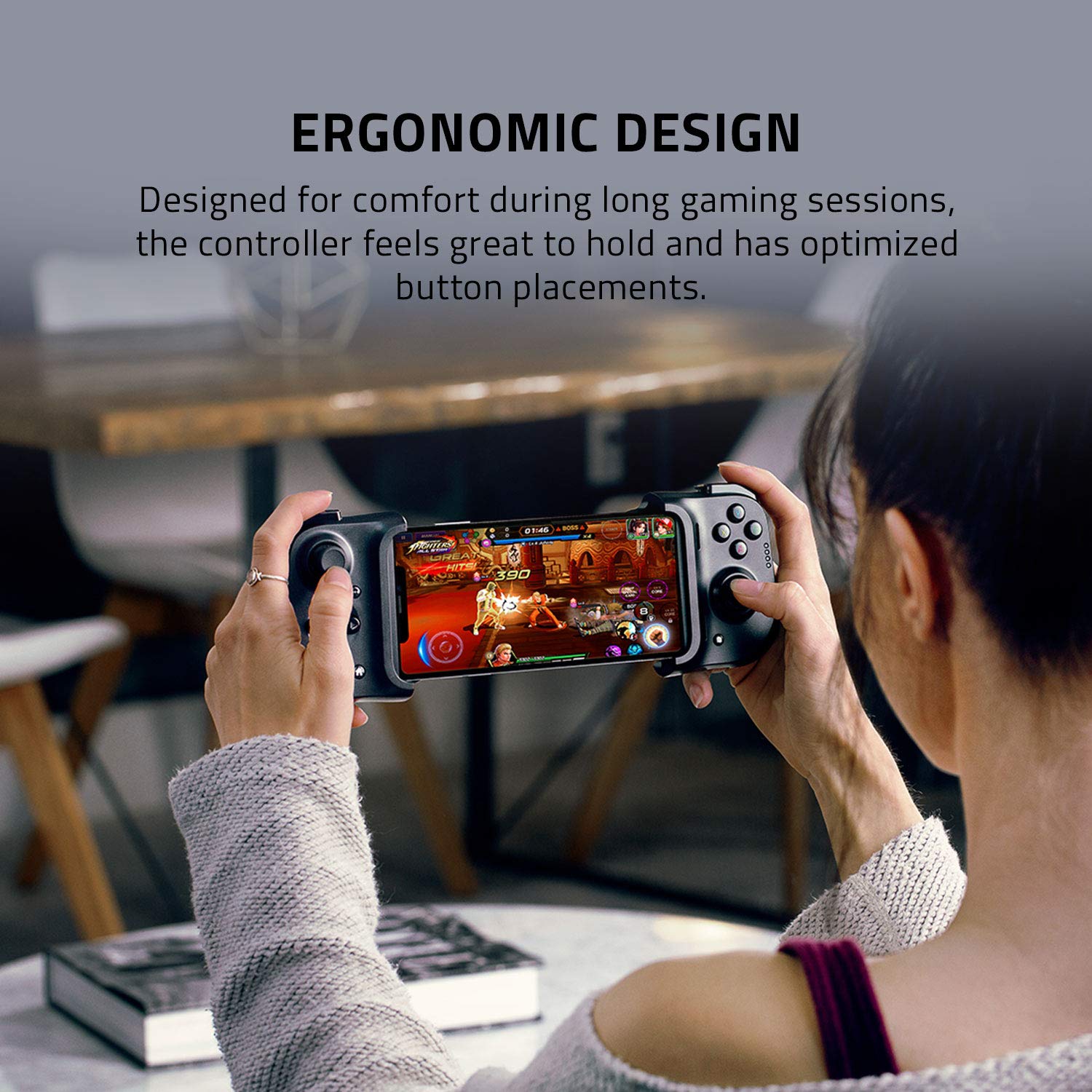 razer-kishi-mobile-game-controller-for-iphone-lightning-mfi-certified-zero-laten image 5