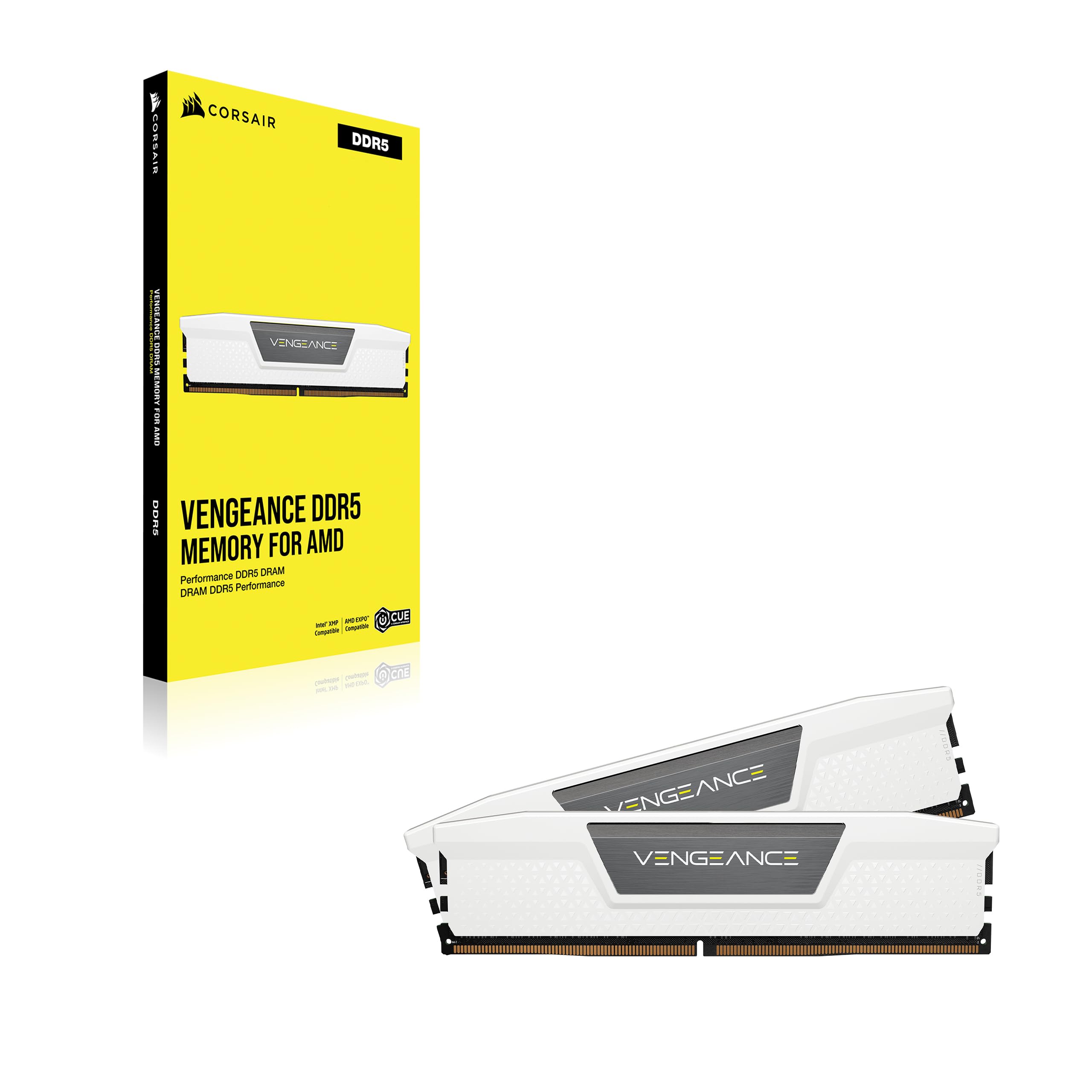 corsair-vengeance-ddr5-32gb-2x16gb-6400mhz-cl32-desktop-ram-kit-white-cmk32gx5m2 image 6