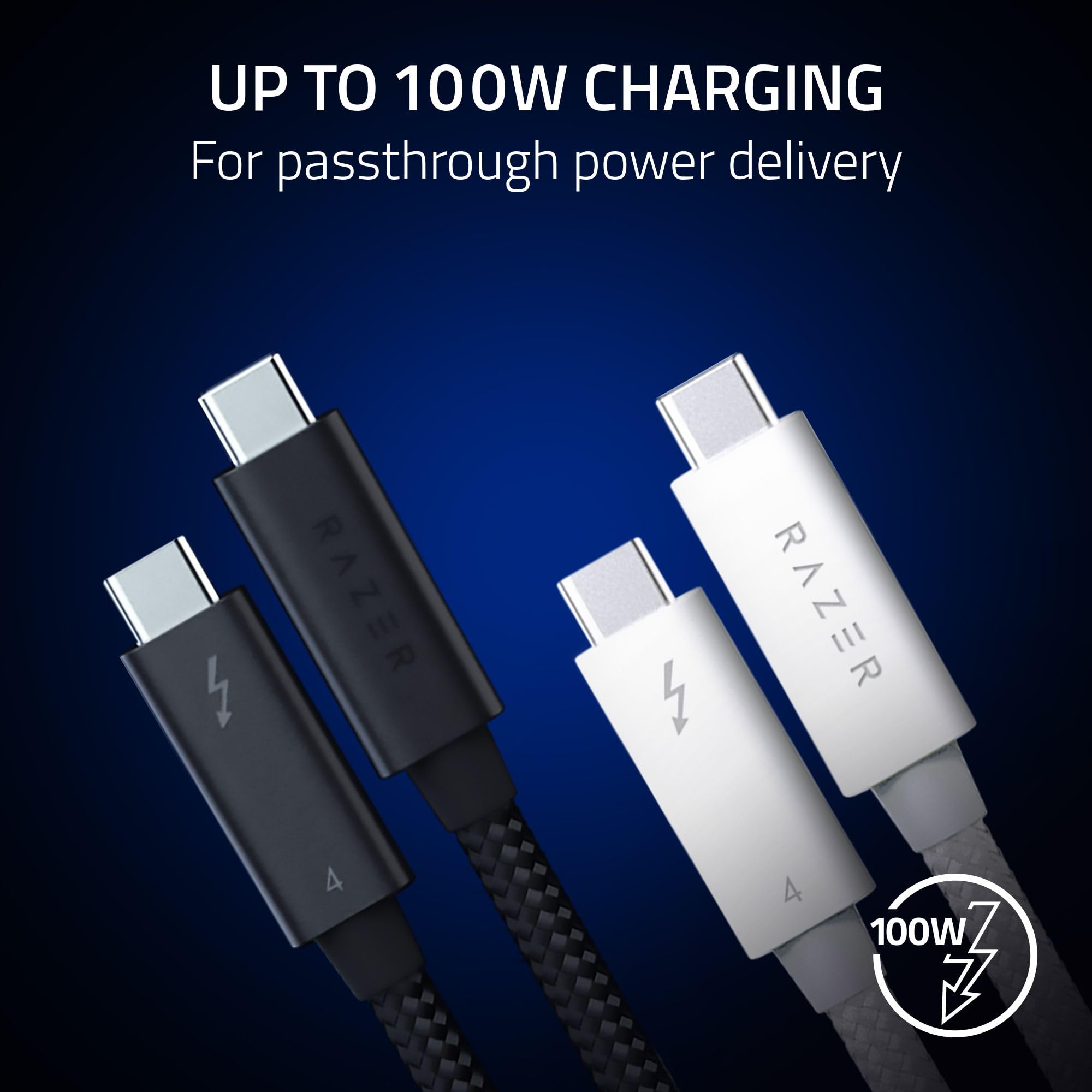 razer-thunderbolt-4-cable-0-8m-2-5ft-intel-certified-40gbps-8k-100w-pd-usb-c image 4