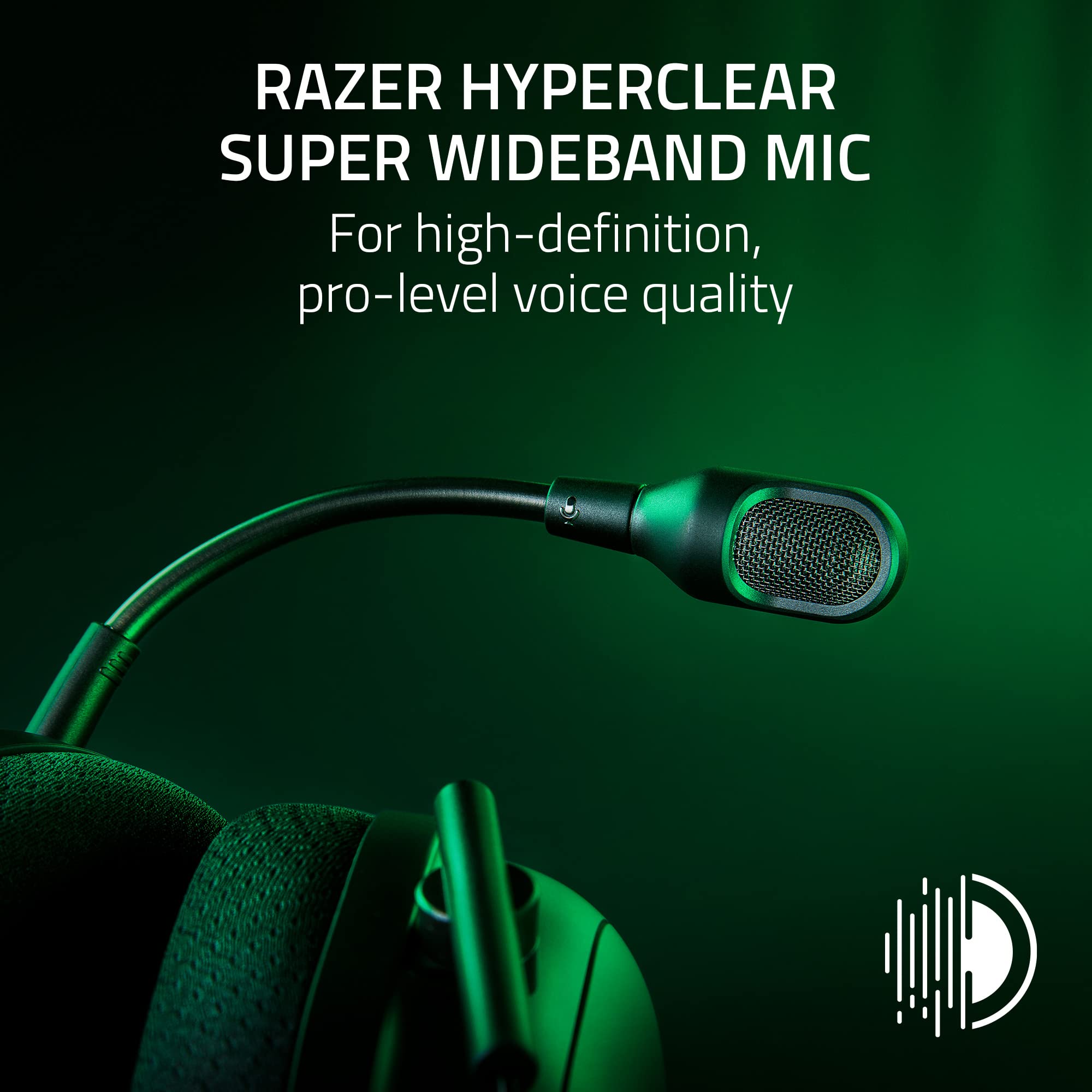 razer-blackshark-v2-pro-wireless-gaming-headset-hyperspeed-2-4ghz-bluetooth-supe image 3