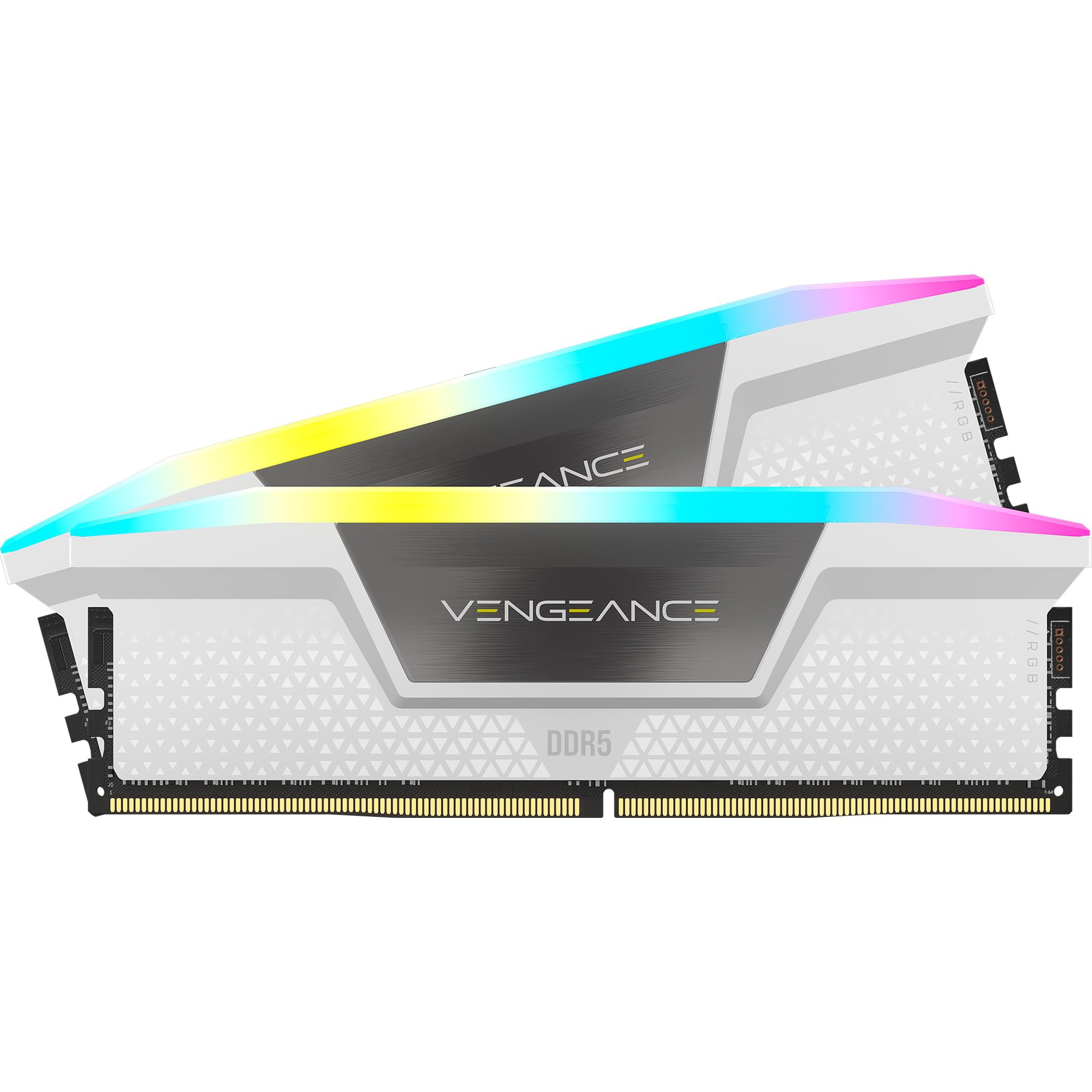 corsair-vengeance-rgb-ddr5-ram-64gb-2x32gb-6000mhz-cl30-white-intel-xmp-3-0-icue image 2