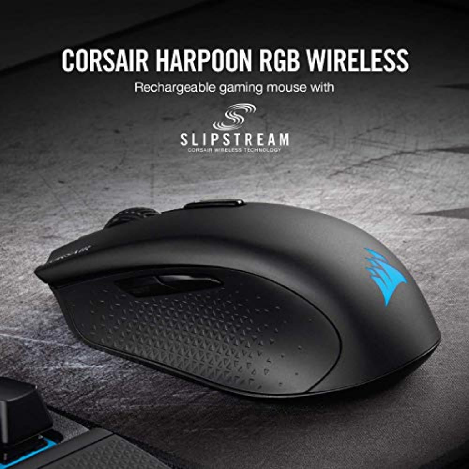 corsair-harpoon-rgb-wireless-gaming-mouse-10-000-dpi-6-buttons-slipstream image 2