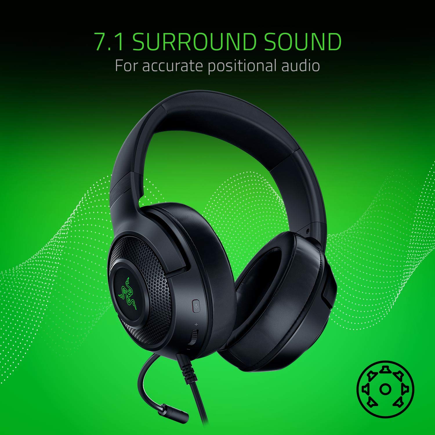 razer-kraken-x-usb-ultralight-gaming-headset-base-station-v2-chroma-7-1-surround image 3