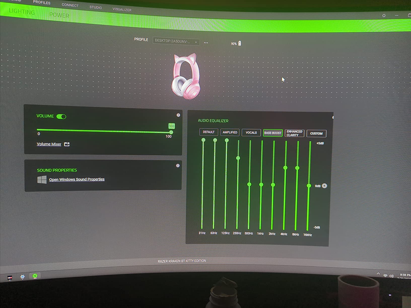 A headset with personality
