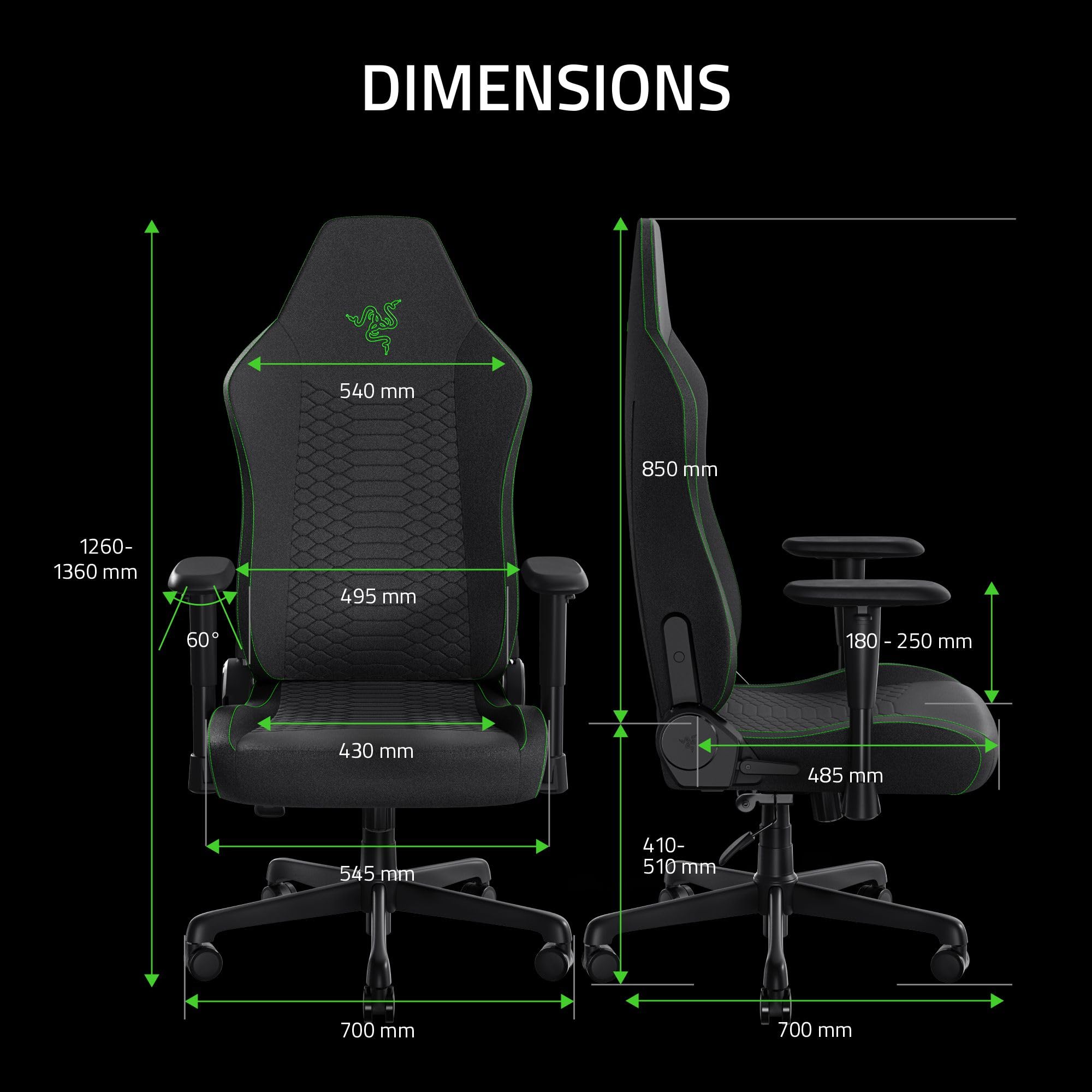 razer-iskur-v2-x-ergonomic-gaming-chair-l33t-edition image 2