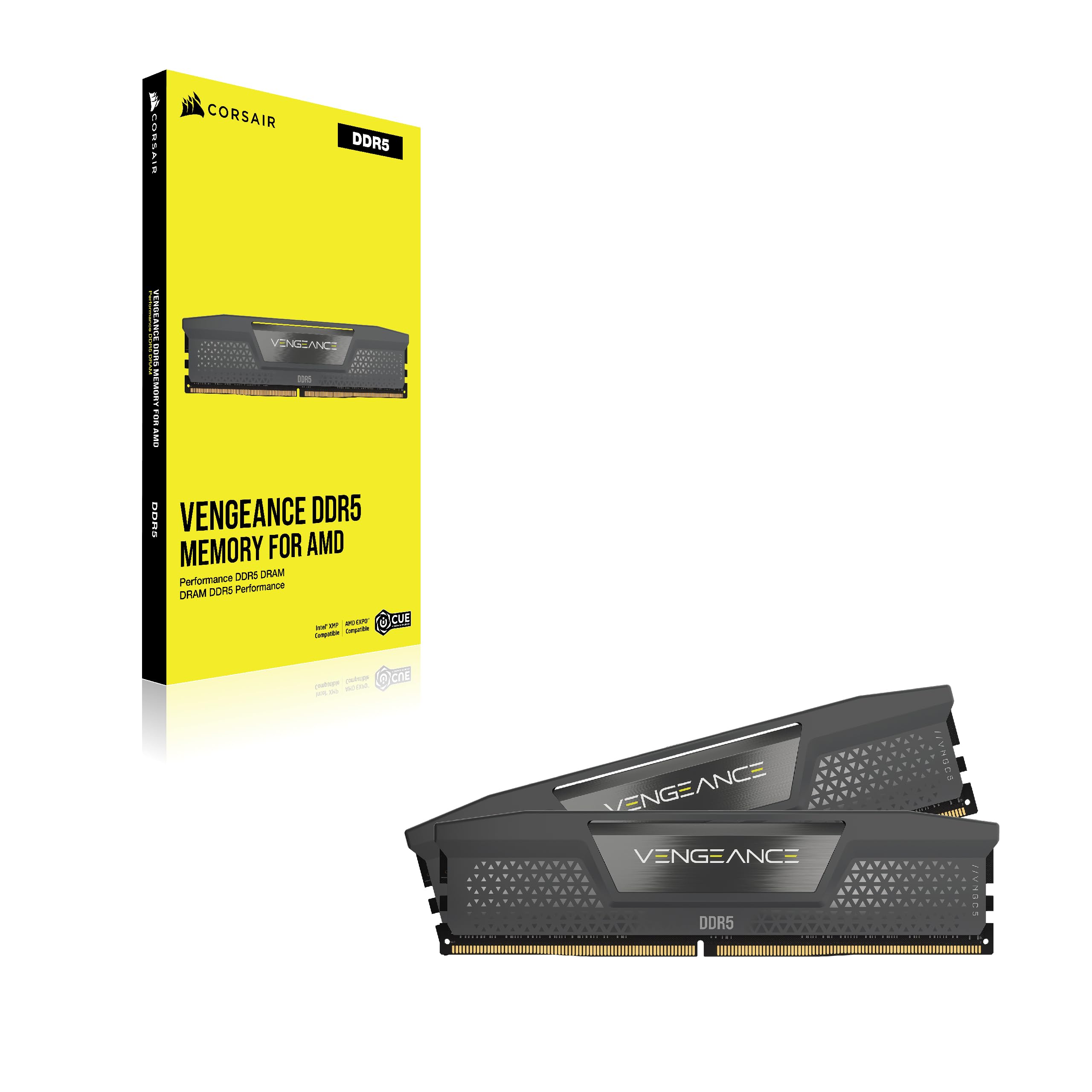 corsair-vengeance-ddr5-ram-32gb-2x16gb-6000mhz-cl30-amd-expo-intel-xmp-3-0-grey image 6