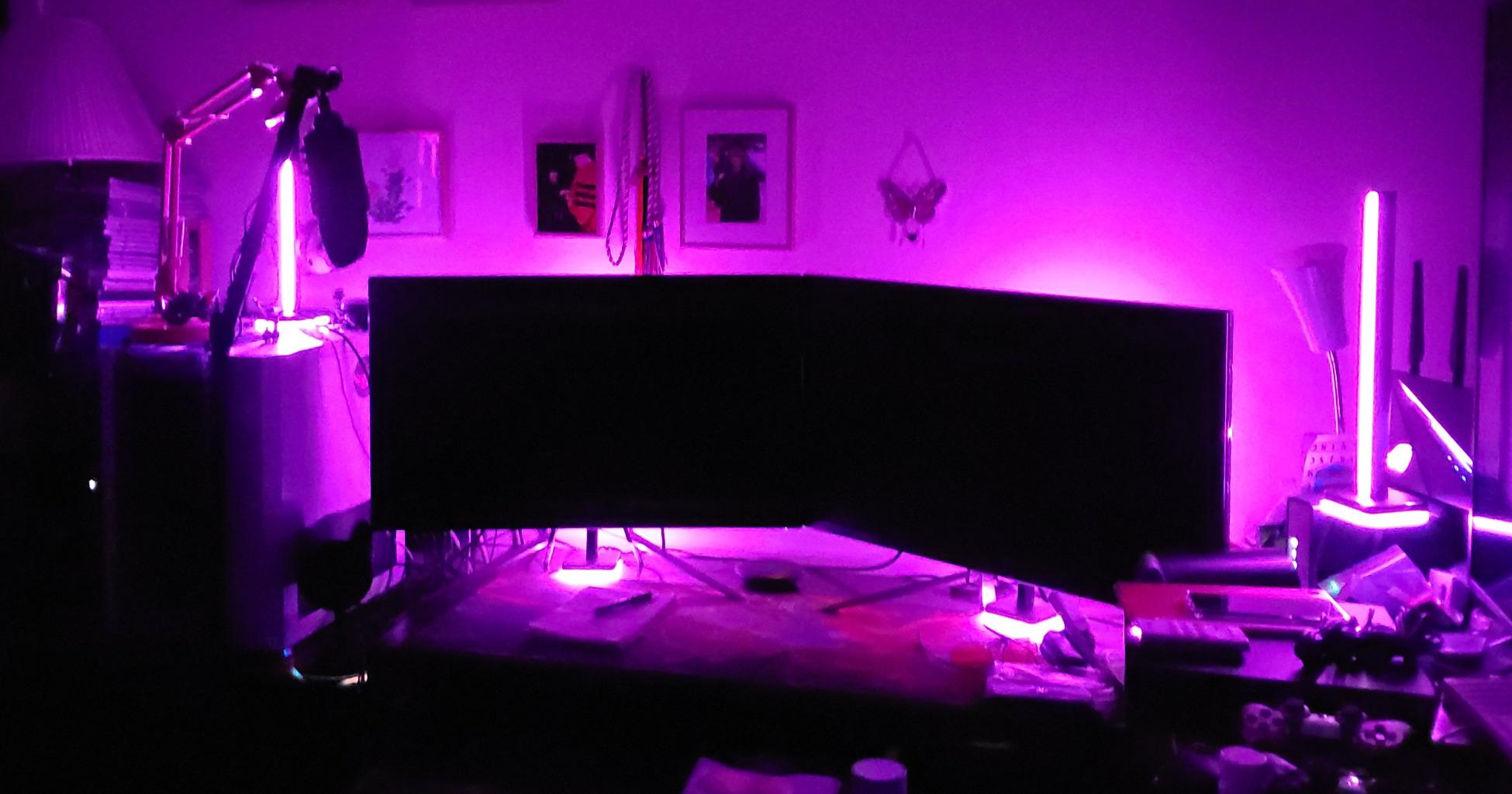 Great ambient lighting