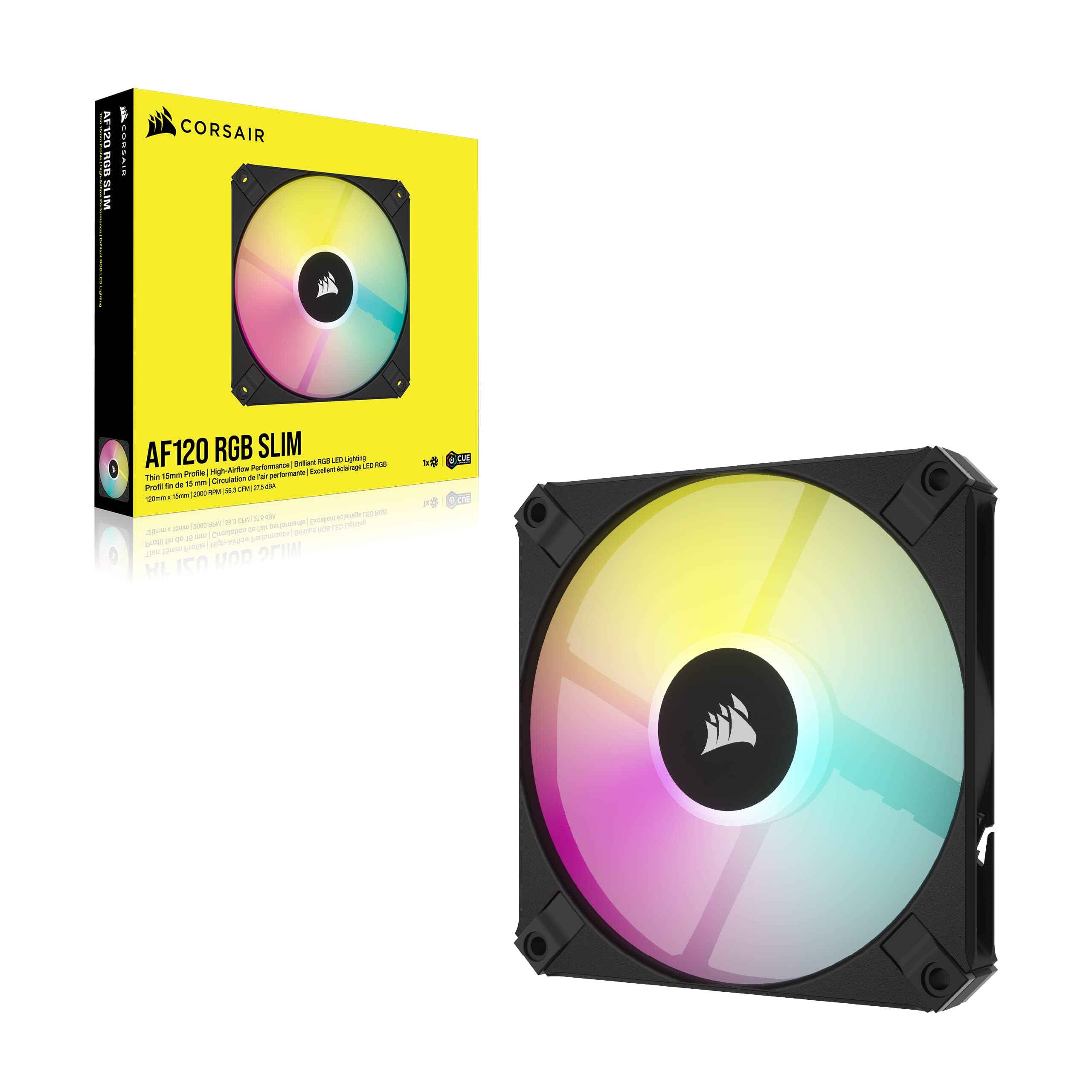 corsair-af120-rgb-slim-120mm-pwm-fan-thin-15mm-profile-fluid-dynamic-bearing-low image 8