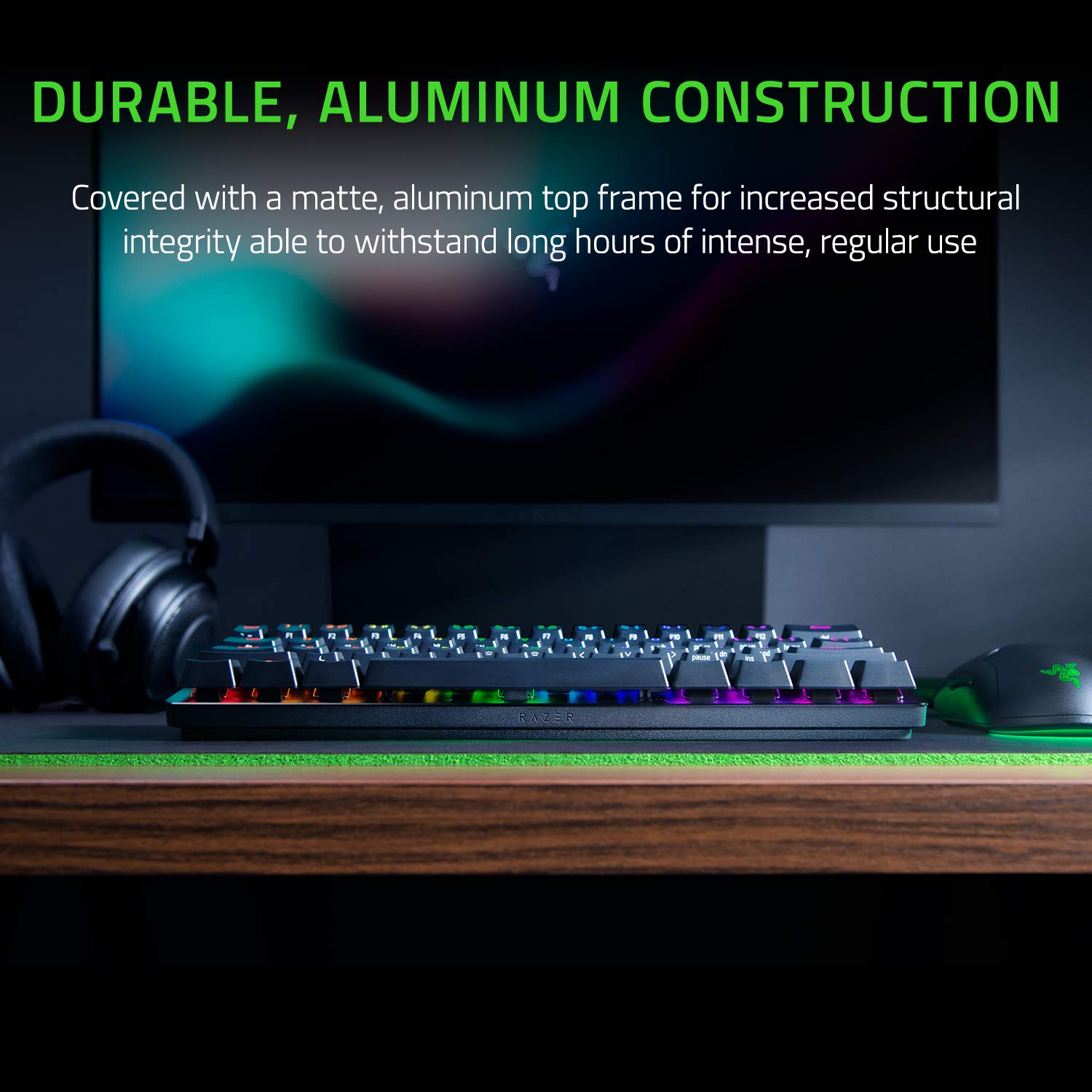 razer-huntsman-mini-60-gaming-keyboard-pbt-keycap-coiled-cable-upgrade-set-quart image 3