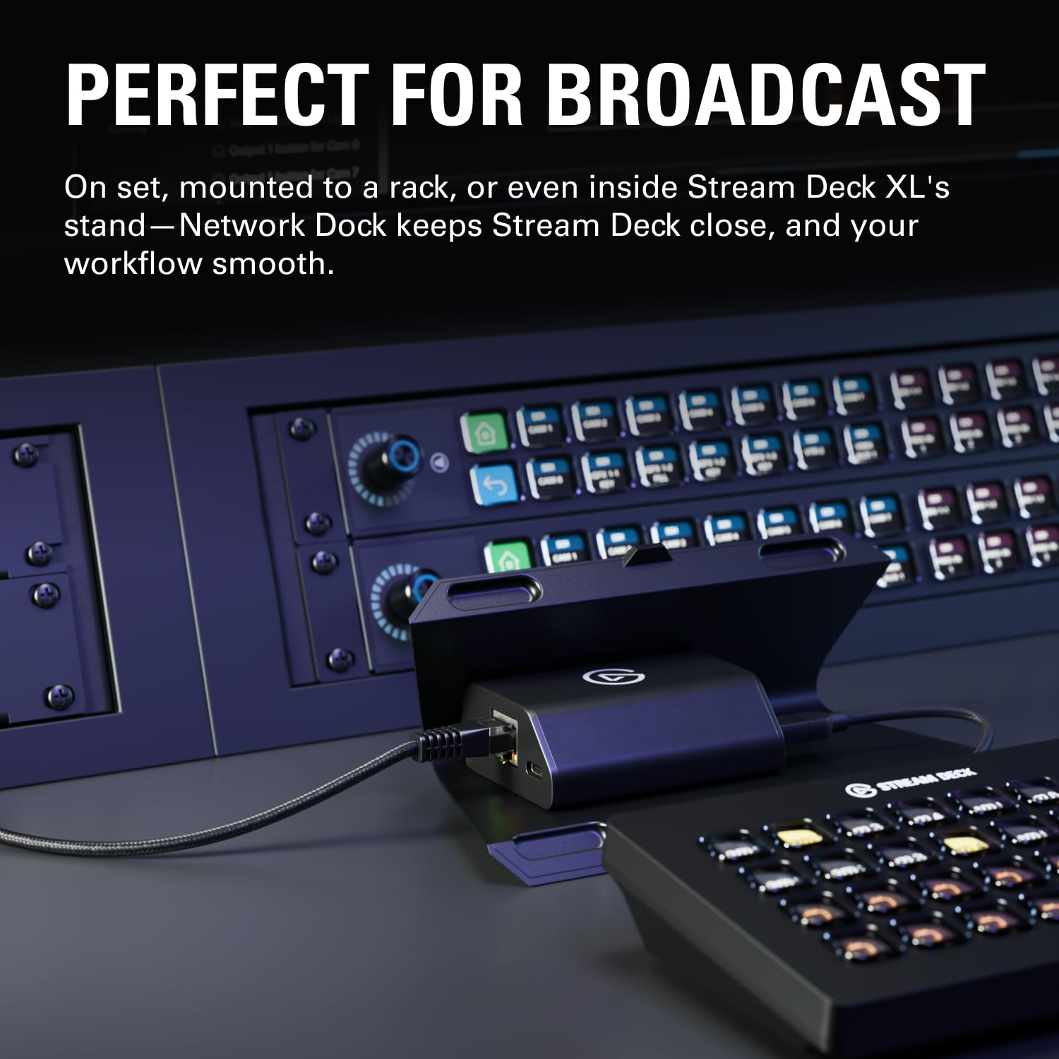 elgato-network-dock-for-stream-deck-ethernet-adapter-poe-or-usb-c-powered-on-dev image 5