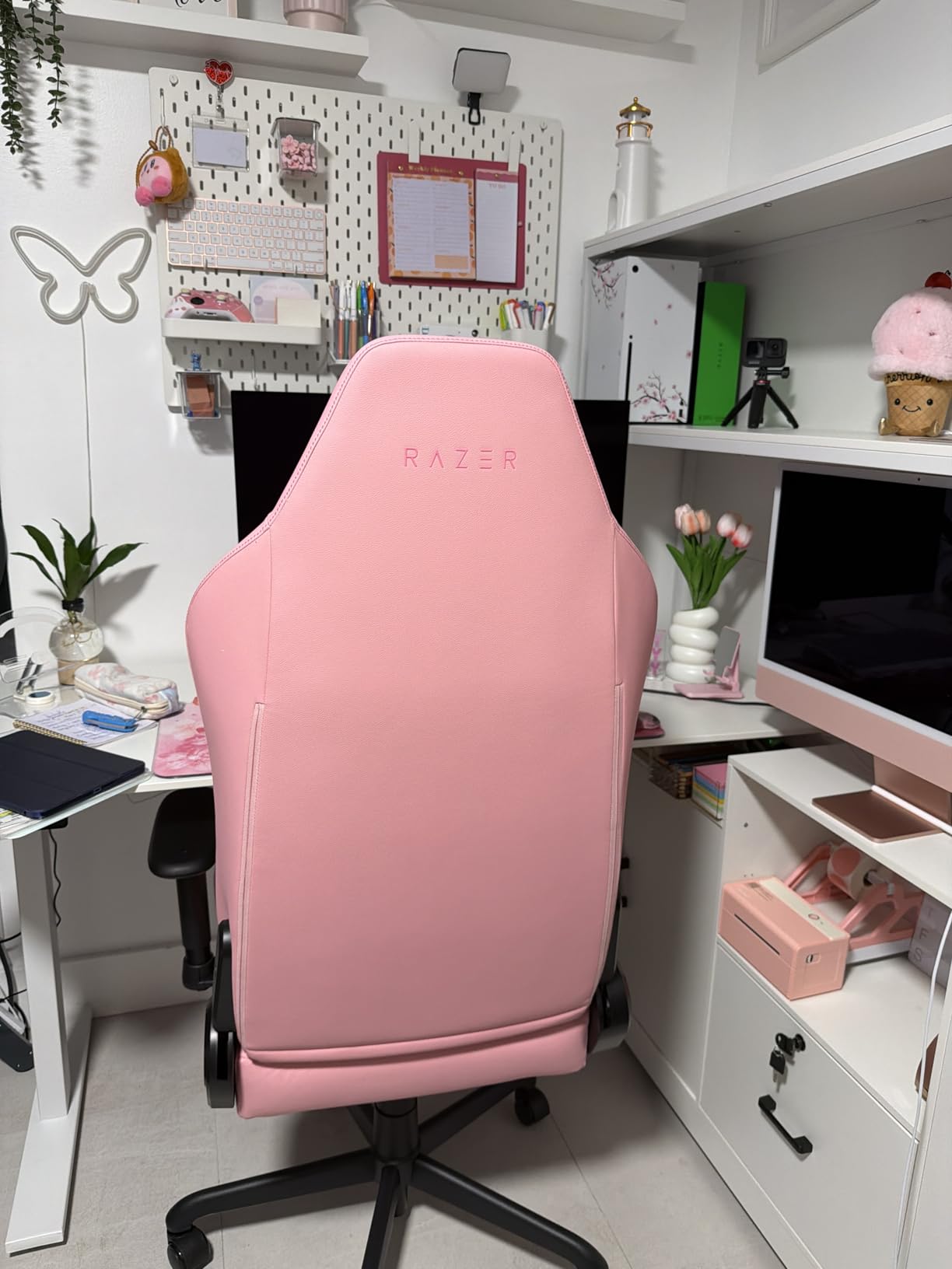 Good chair, but recline is stiff