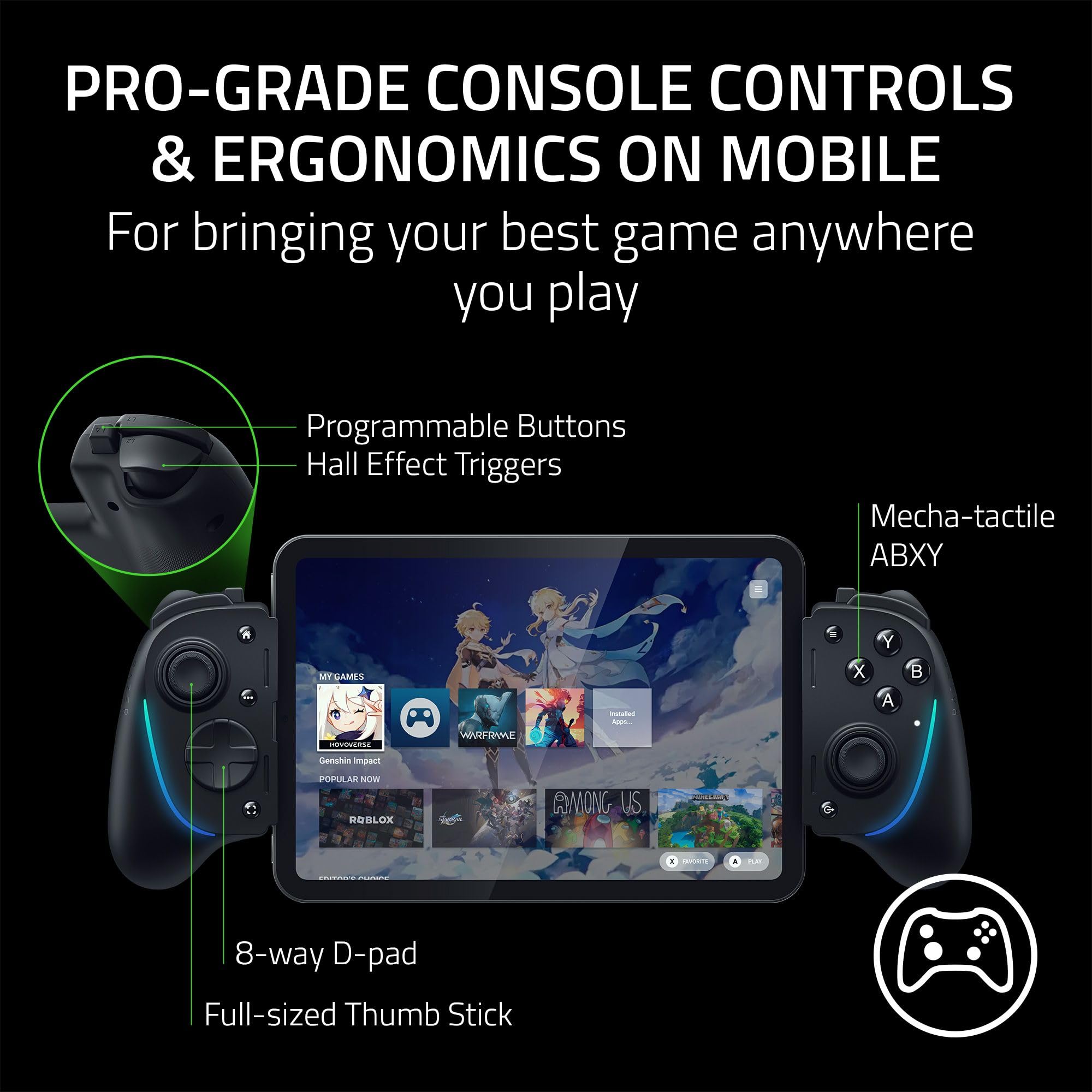 razer-kishi-ultra-gaming-controller-for-android-iphone-15-16-ipad-mini-usb-c-pro image 4