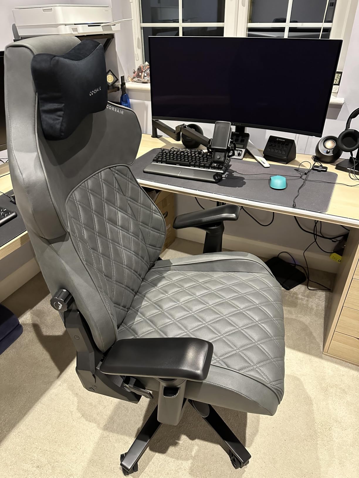 Super comfortable for long sessions