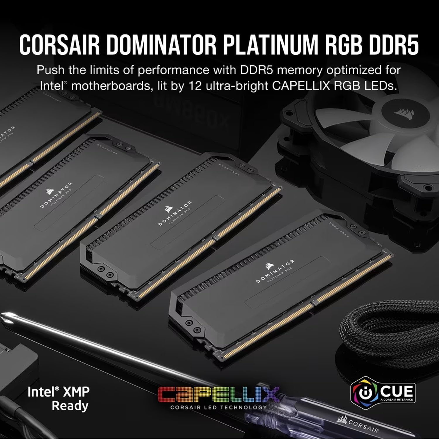 corsair-dominator-platinum-rgb-32gb-2x16gb-ddr5-6000mhz-cl36-memory-kit-black-cm image 2