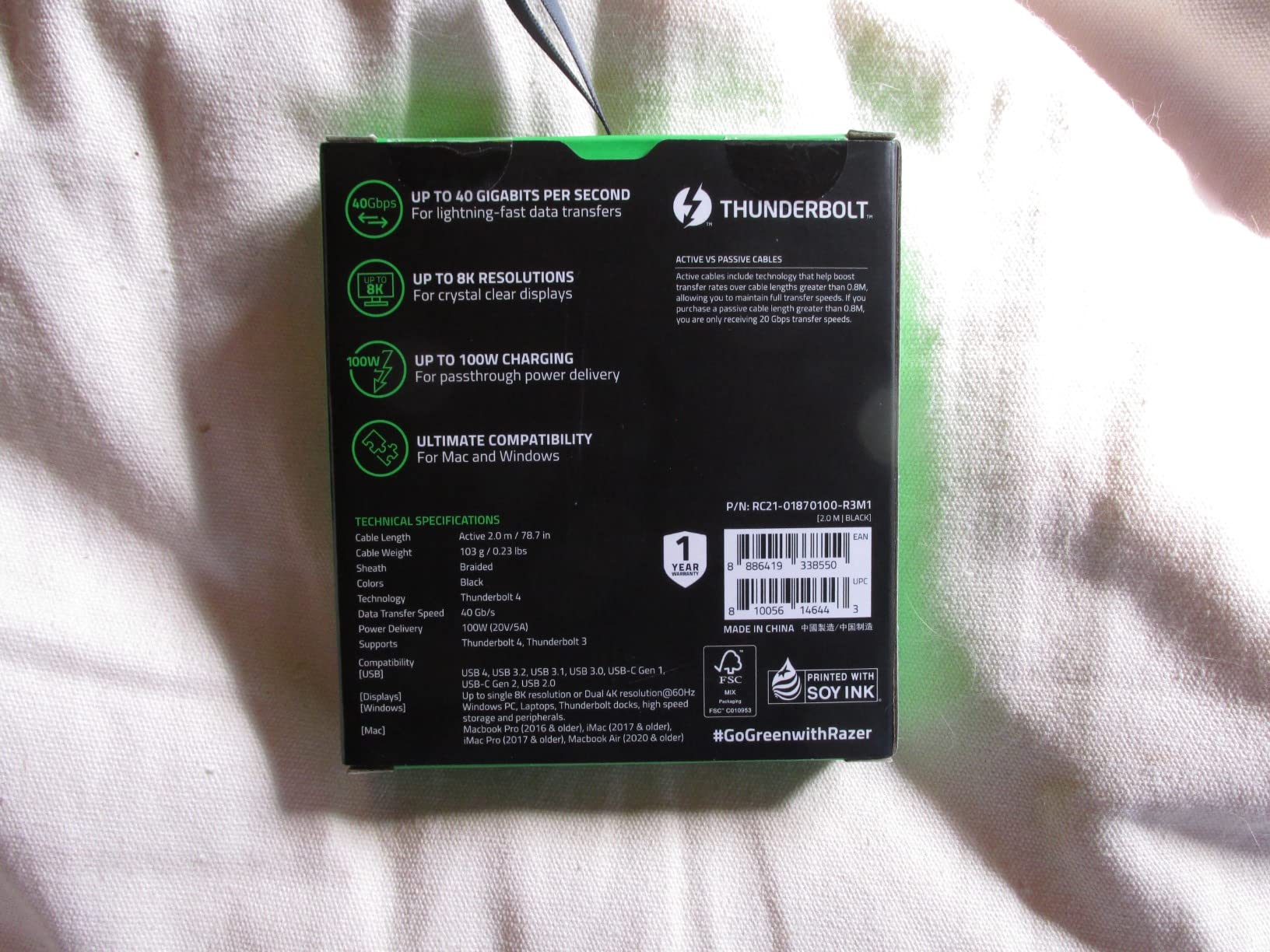 Good cable, but pricey