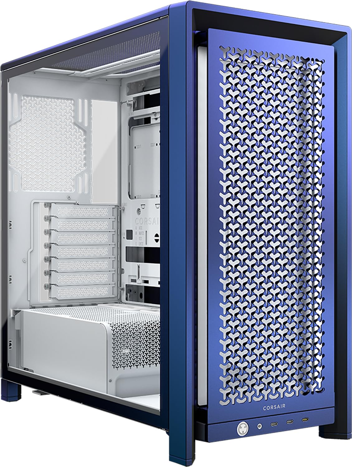corsair-frame-4000d-vault-series-modular-mid-tower-atx-pc-case-high-airflow-infi image 1