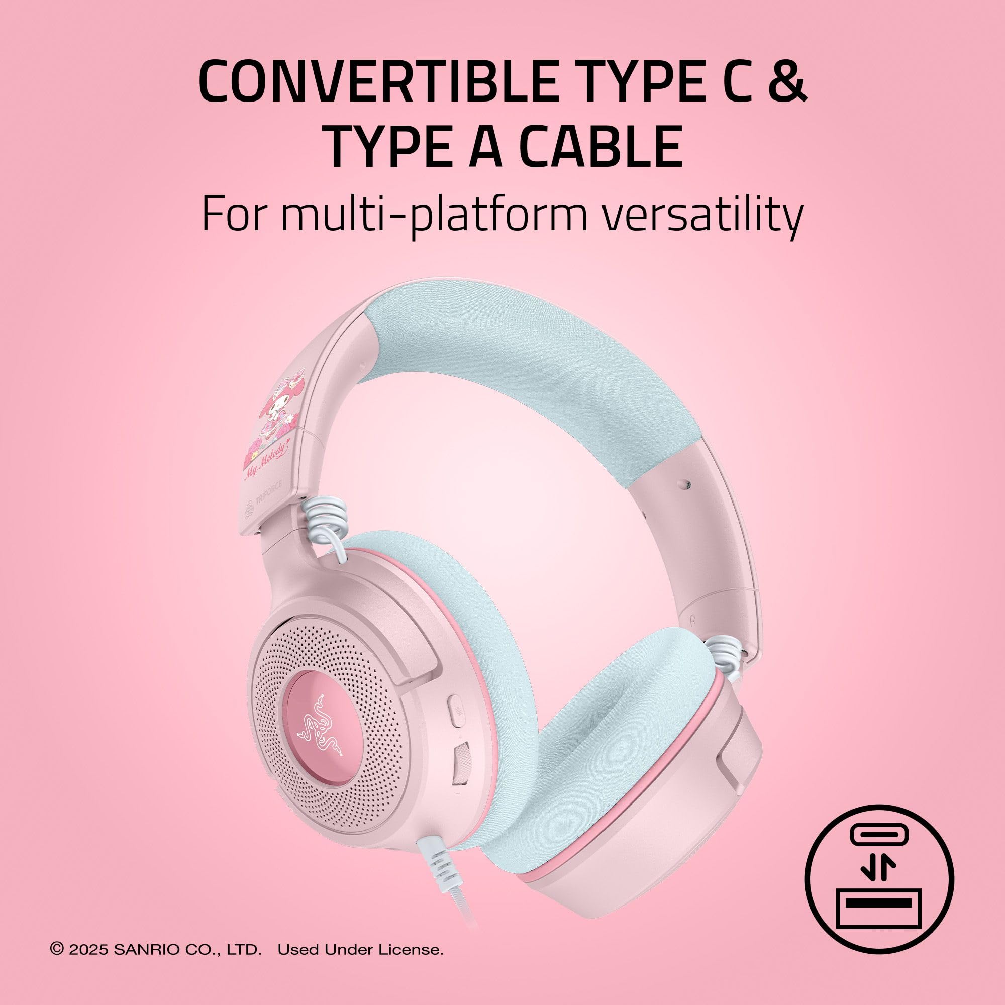 razer-kraken-v4-x-wired-gaming-headset-my-melody-edition-40mm-triforce-drivers-c image 6