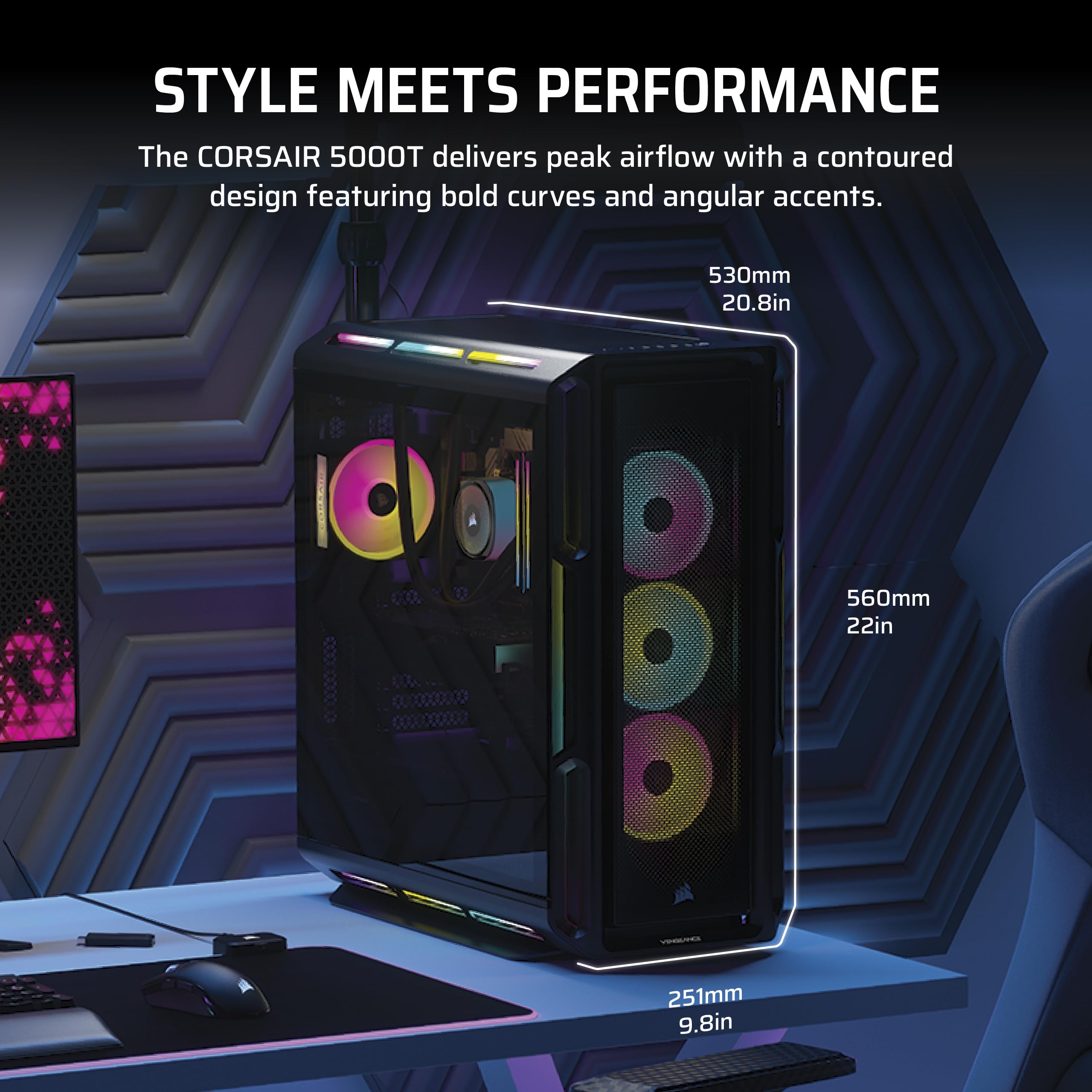 corsair-vengeance-a8200-gaming-pc-liquid-cooled-amd-ryzen-7-9800x3d-nvidia-gefor image 8