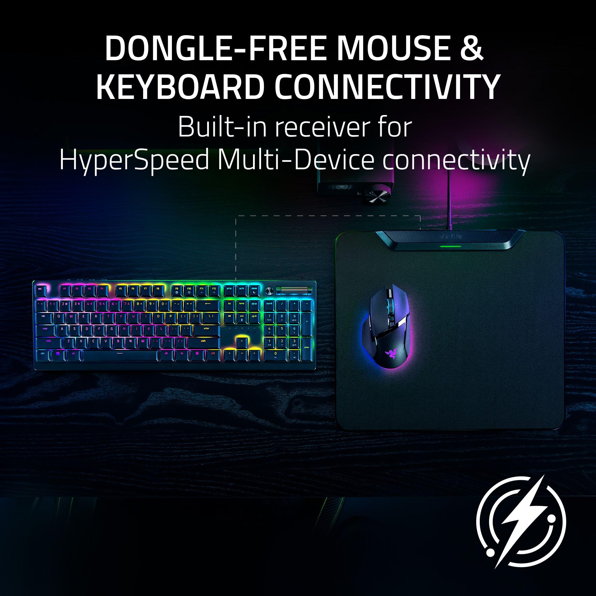 razer-hyperflux-v2-wireless-charging-system-hard-surface-mouse-mat-puck image 5