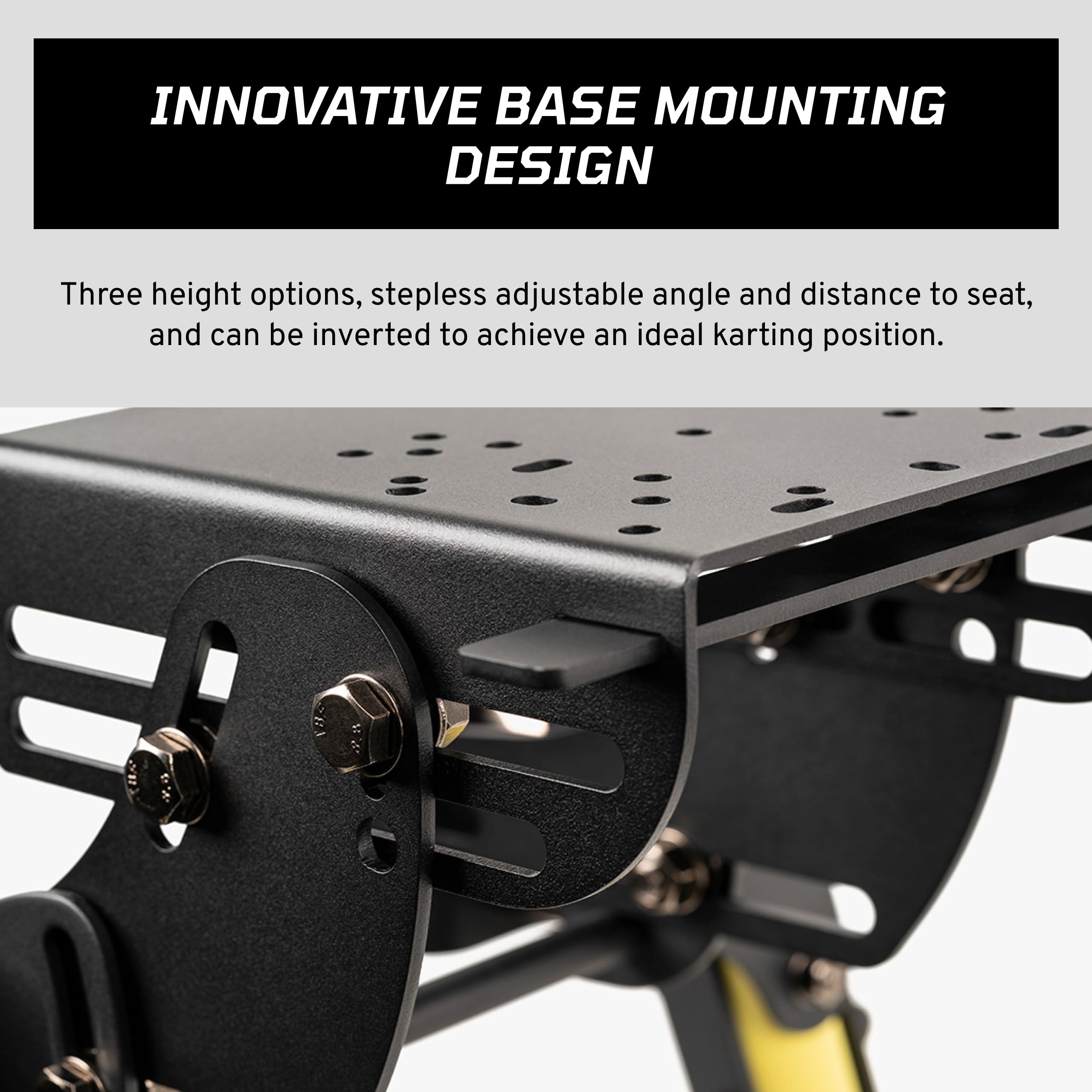 fanatec-csl-cockpit-v1-5-sim-racing-rig-steel-reinforced-aluminum-frame-universa image 3