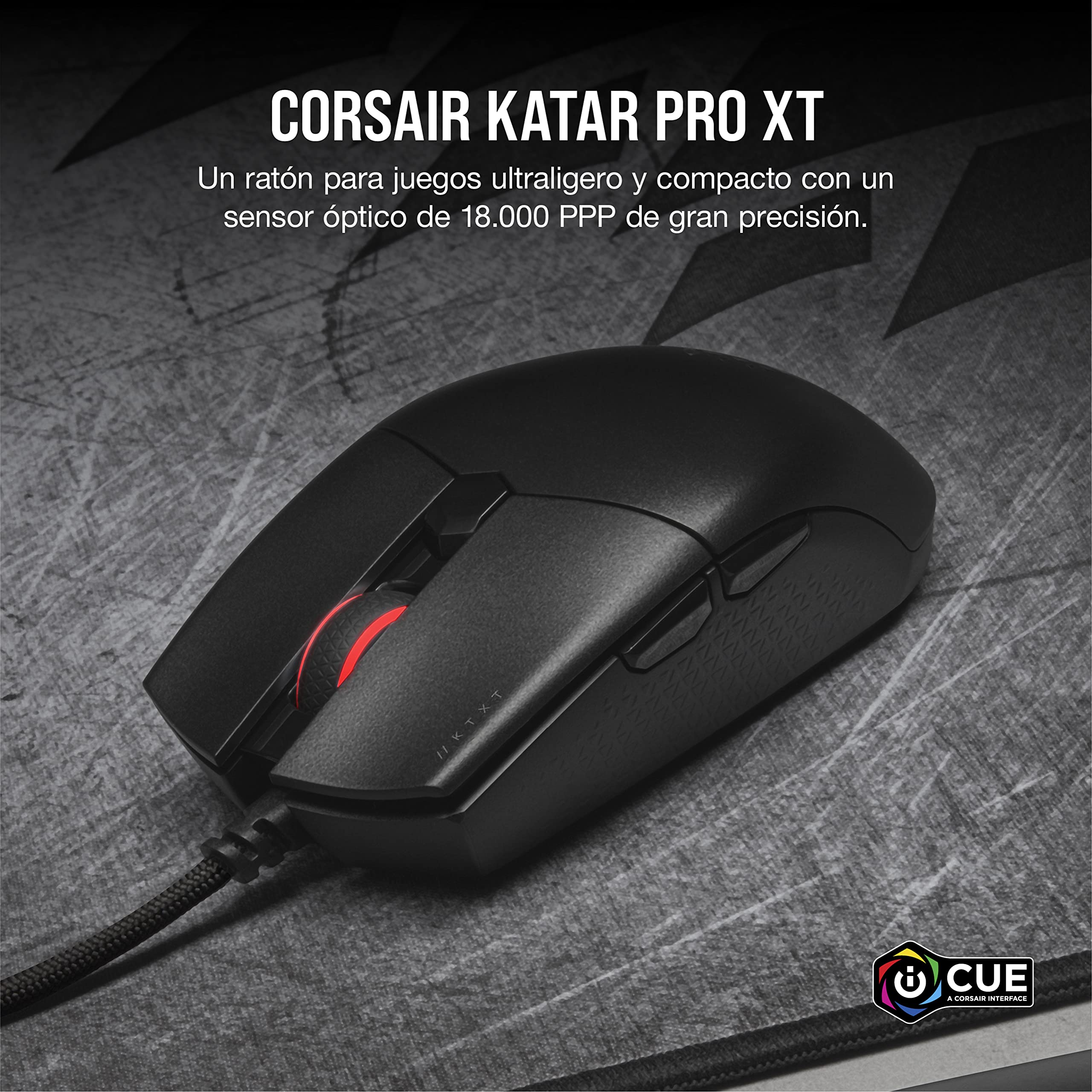 corsair-katar-pro-xt-ultra-light-wired-gaming-mouse-18-000-dpi-73g-symmetric-sha image 2
