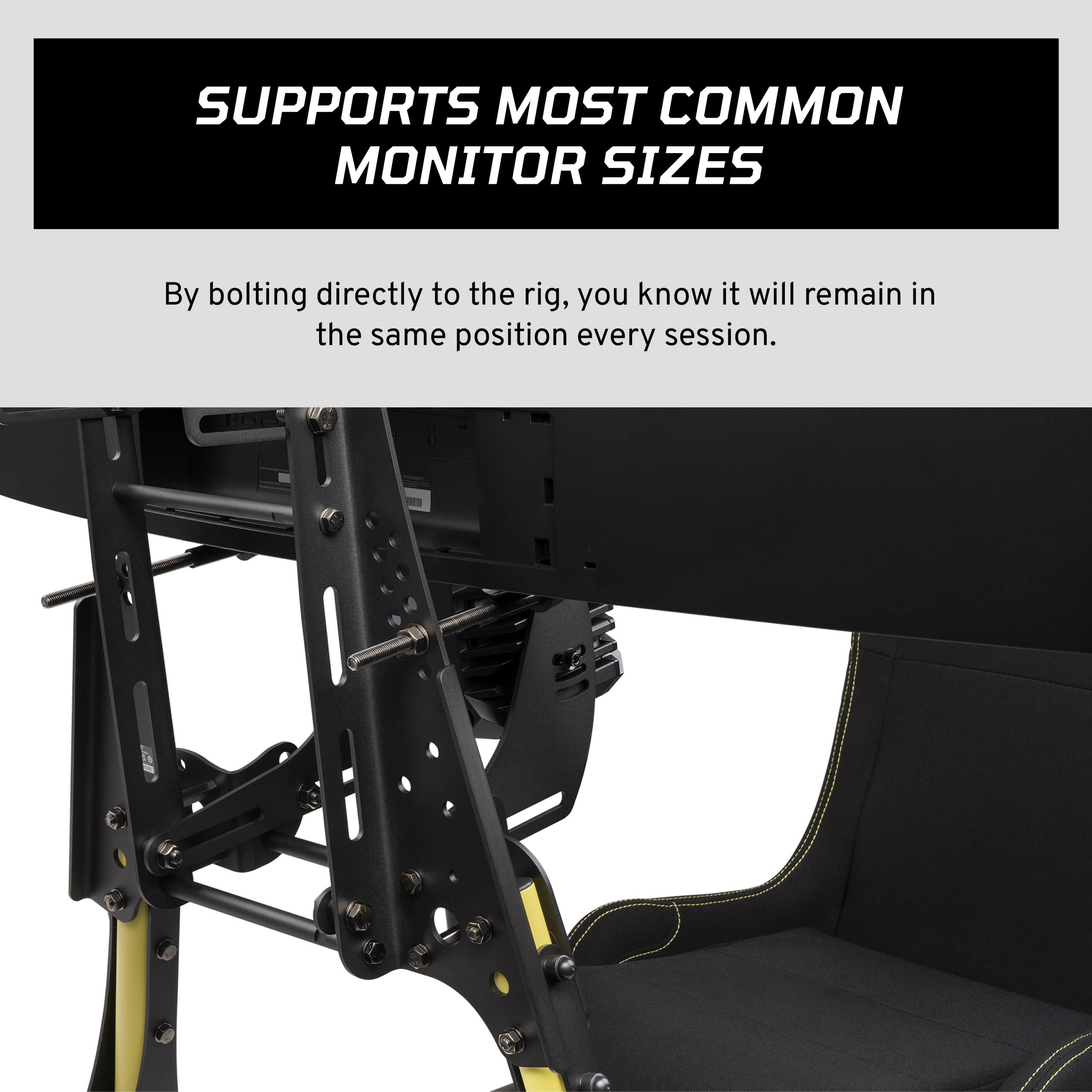 fanatec-csl-cockpit-monitor-holder-adjustable-monitor-mount-for-csl-cockpit-wide image 3