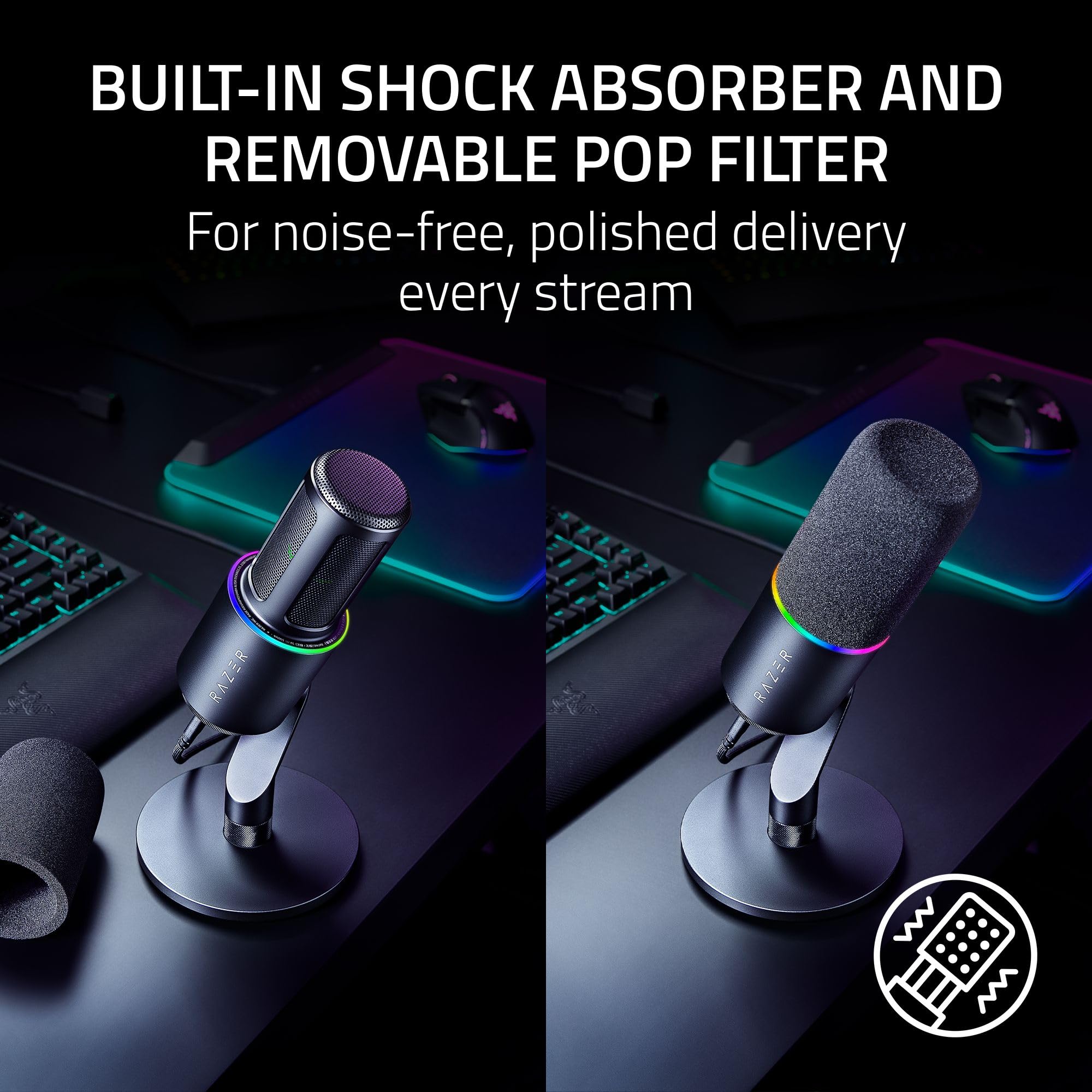 razer-seiren-v3-pro-dynamic-usb-xlr-streaming-microphone-32-bit-float-ai-noise-r image 6