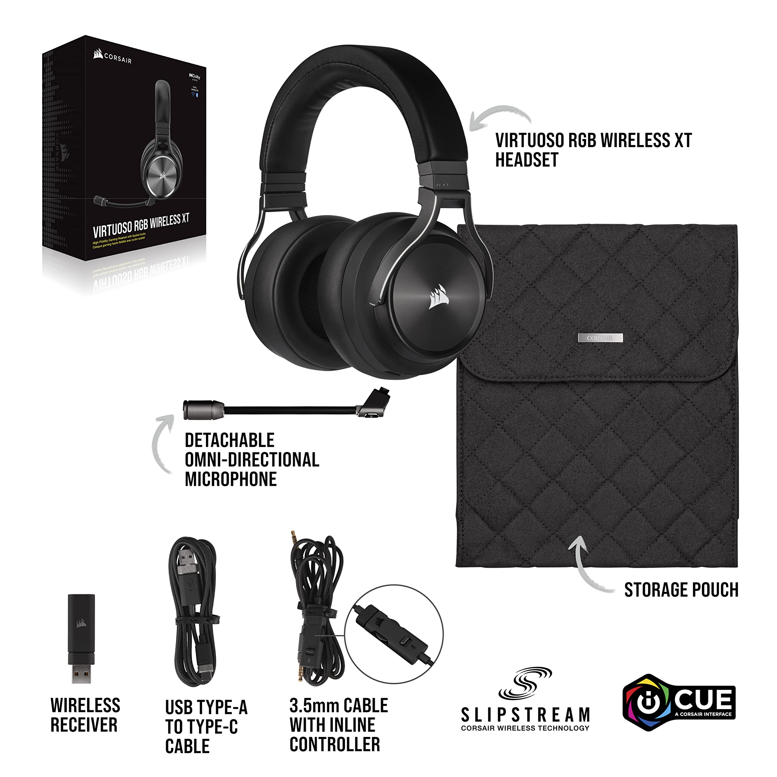 corsair-virtuoso-rgb-wireless-xt-multiplatform-gaming-headset-bluetooth-dolby-at image 6