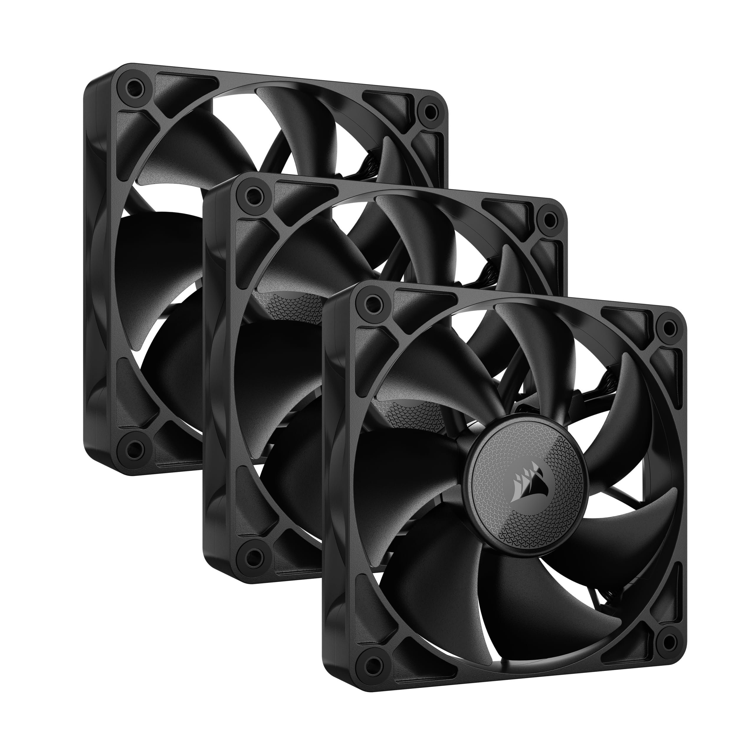 corsair-icue-link-rx120-120mm-pwm-fan-triple-pack-with-system-hub-magnetic-dome- image 1