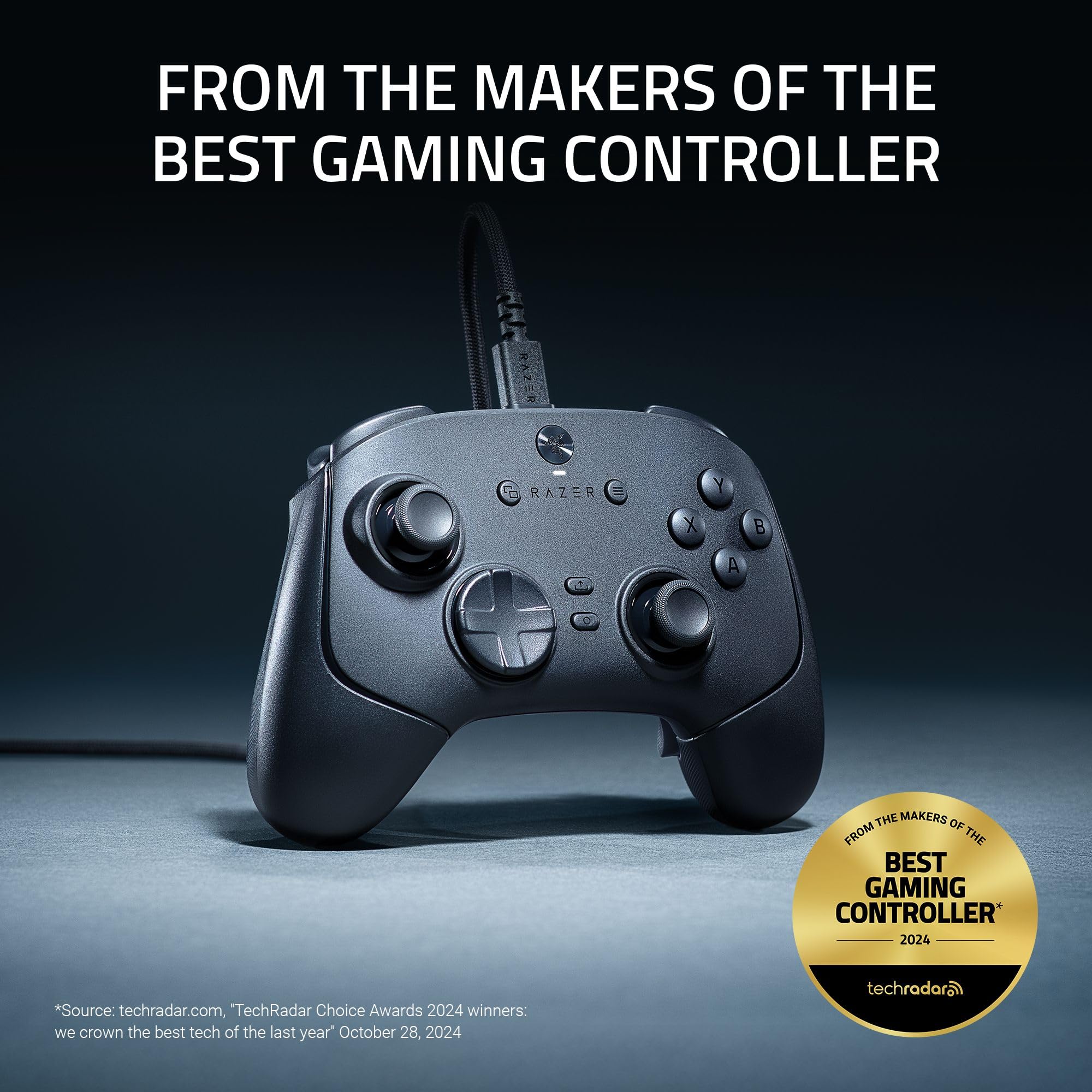 razer-pc-bundle-wolverine-v3-tournament-edition-8k-wired-controller-blackshark-v image 2