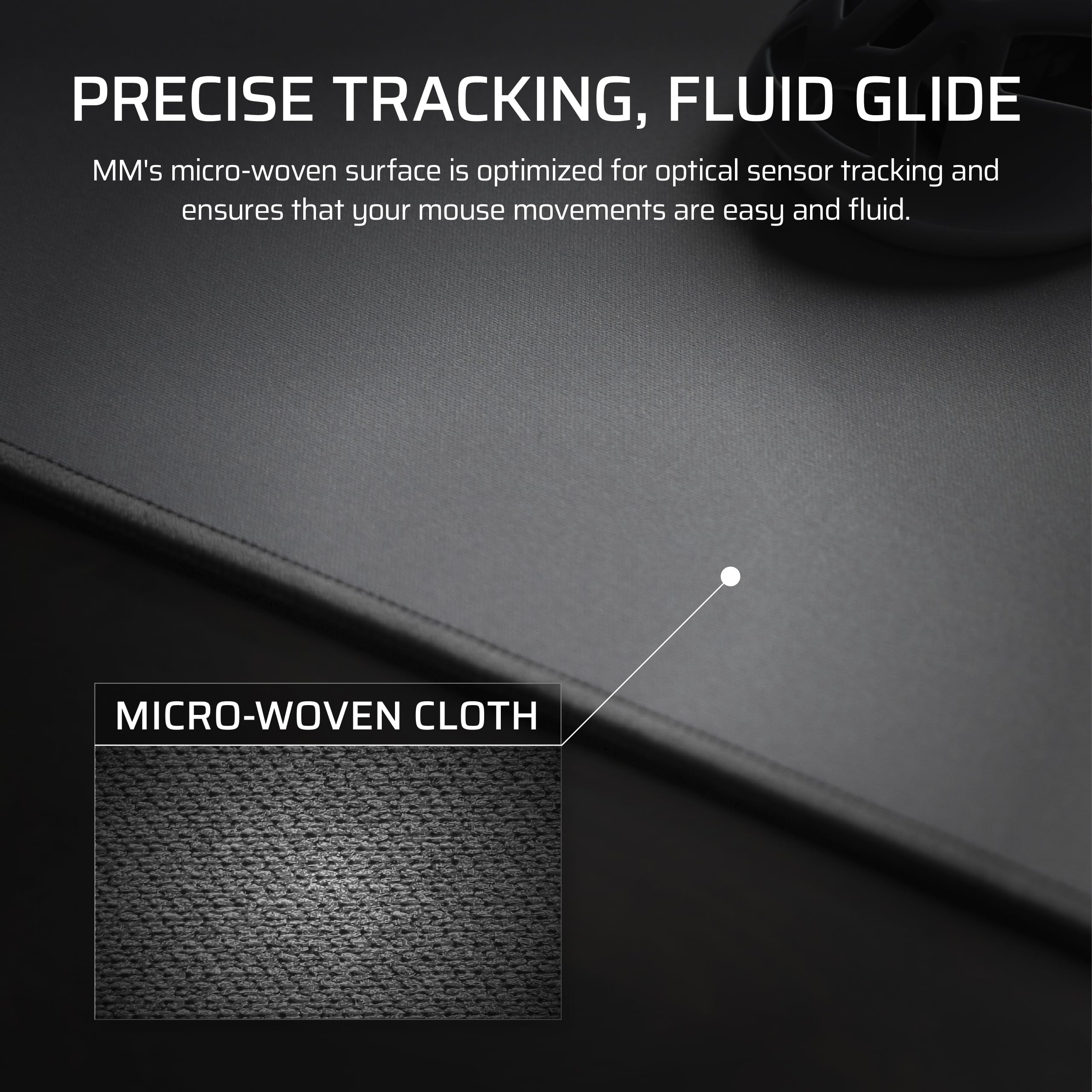 corsair-mm-anti-fray-cloth-gaming-mouse-pad-medium-320-x-300mm image 3