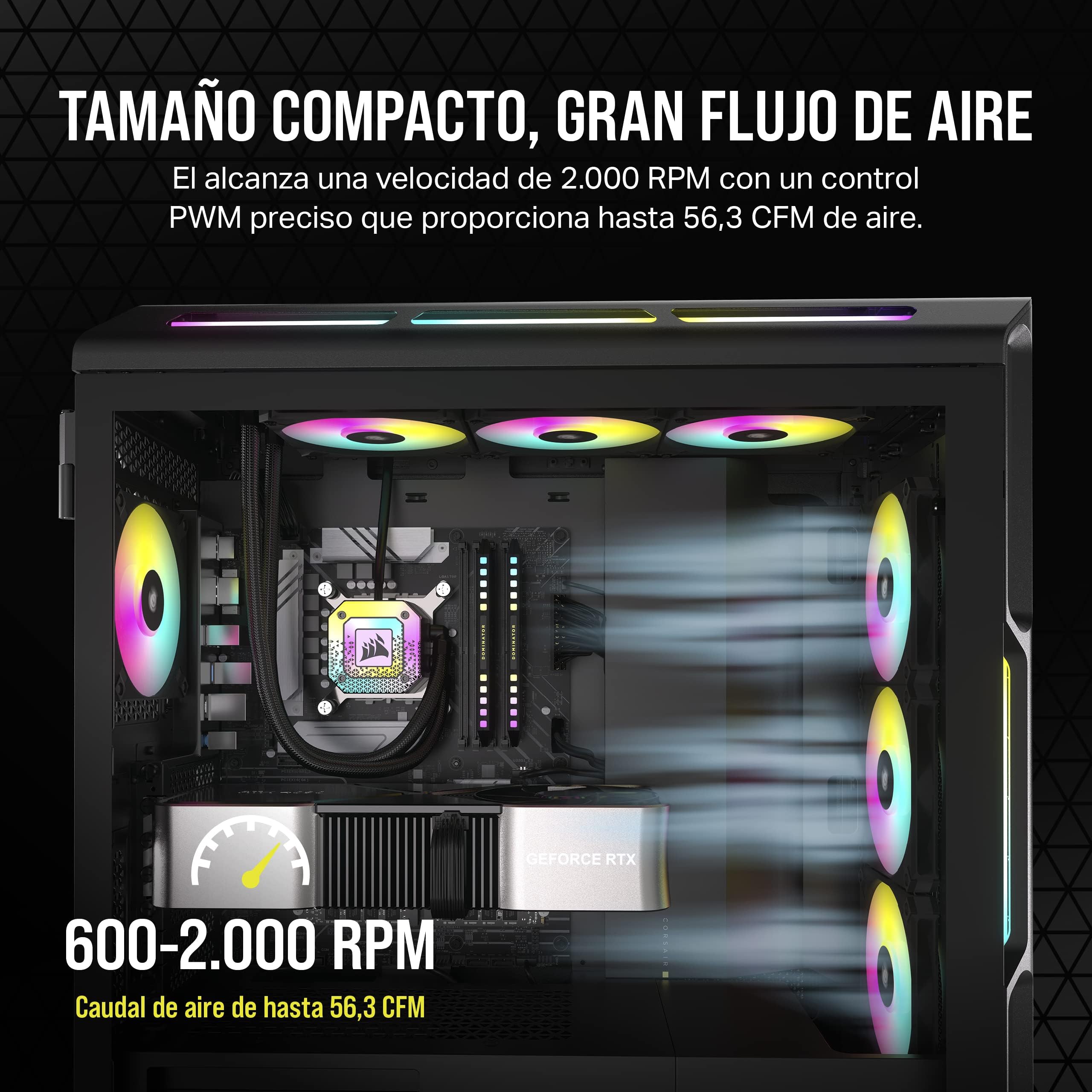 corsair-af120-rgb-slim-120mm-pwm-fan-thin-15mm-profile-fluid-dynamic-bearing-low image 4