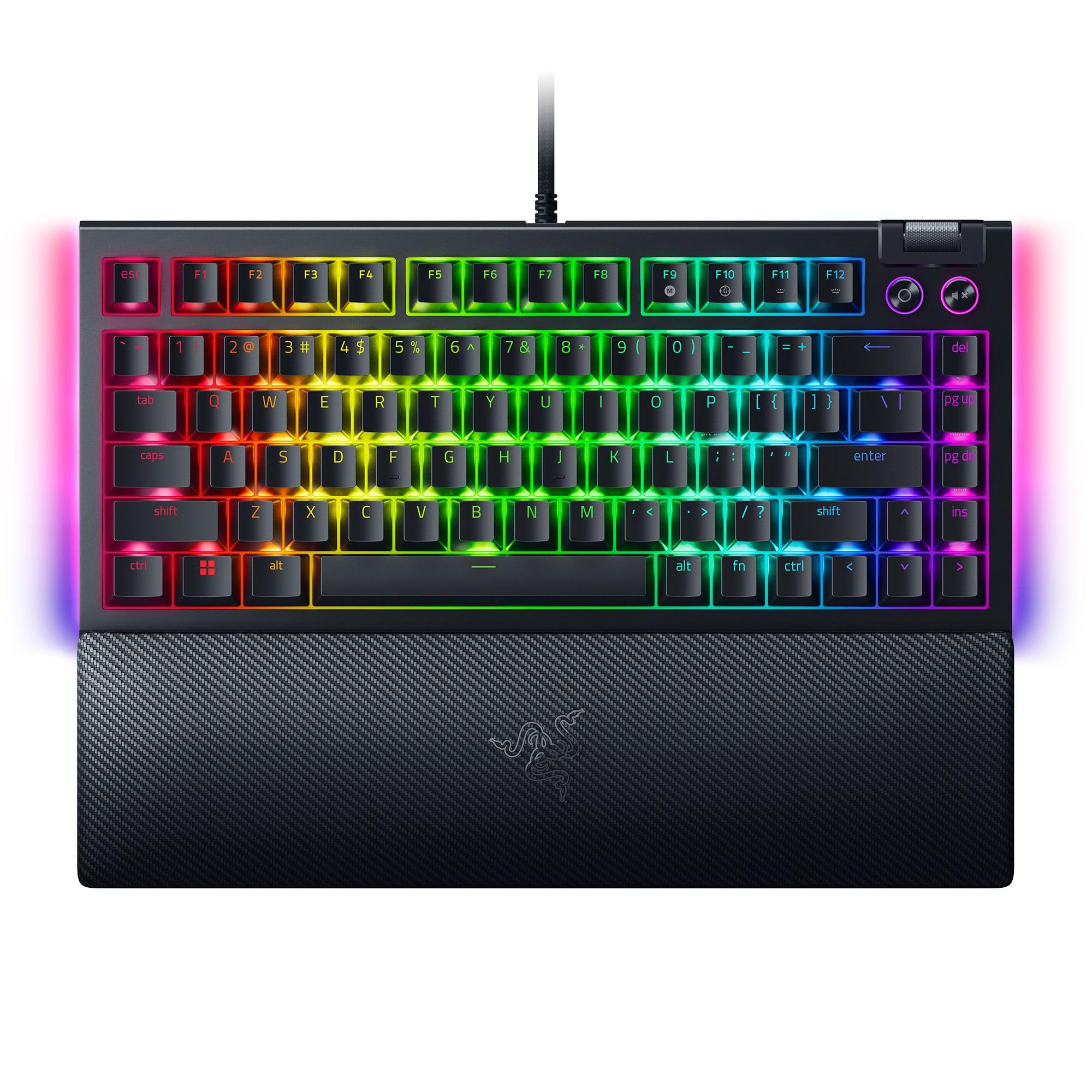 razer-blackwidow-v4-75-hot-swappable-mechanical-gaming-keyboard-compact-orange-t image 1