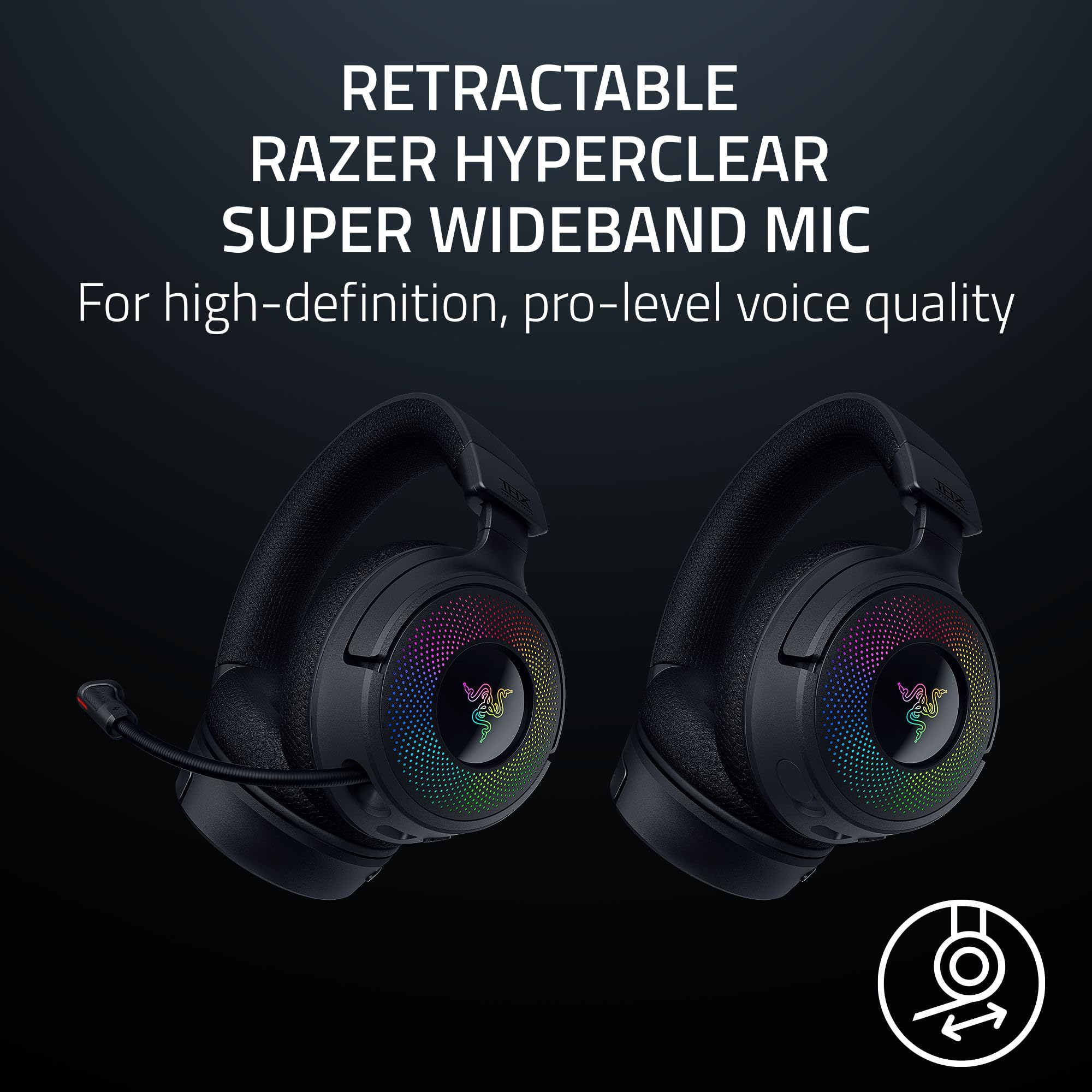 razer-kraken-v4-wireless-gaming-headset-2-4ghz-bluetooth-usb-hyperclear-mic-40mm image 4